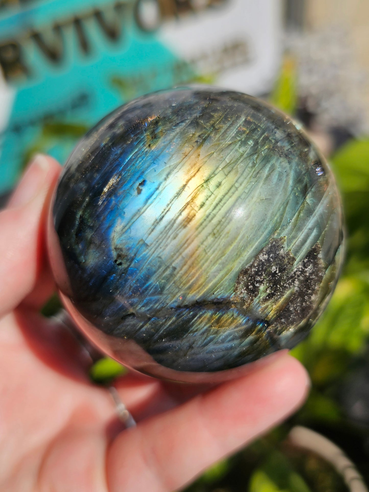 Labradorite Sphere