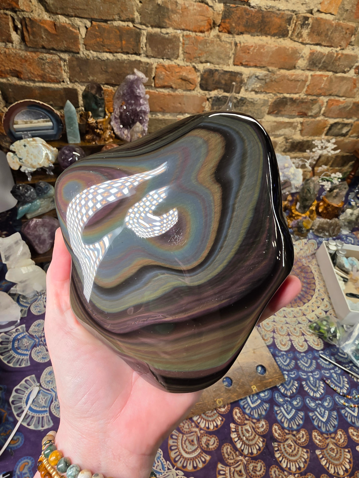 Rainbow Obsidian Freeform