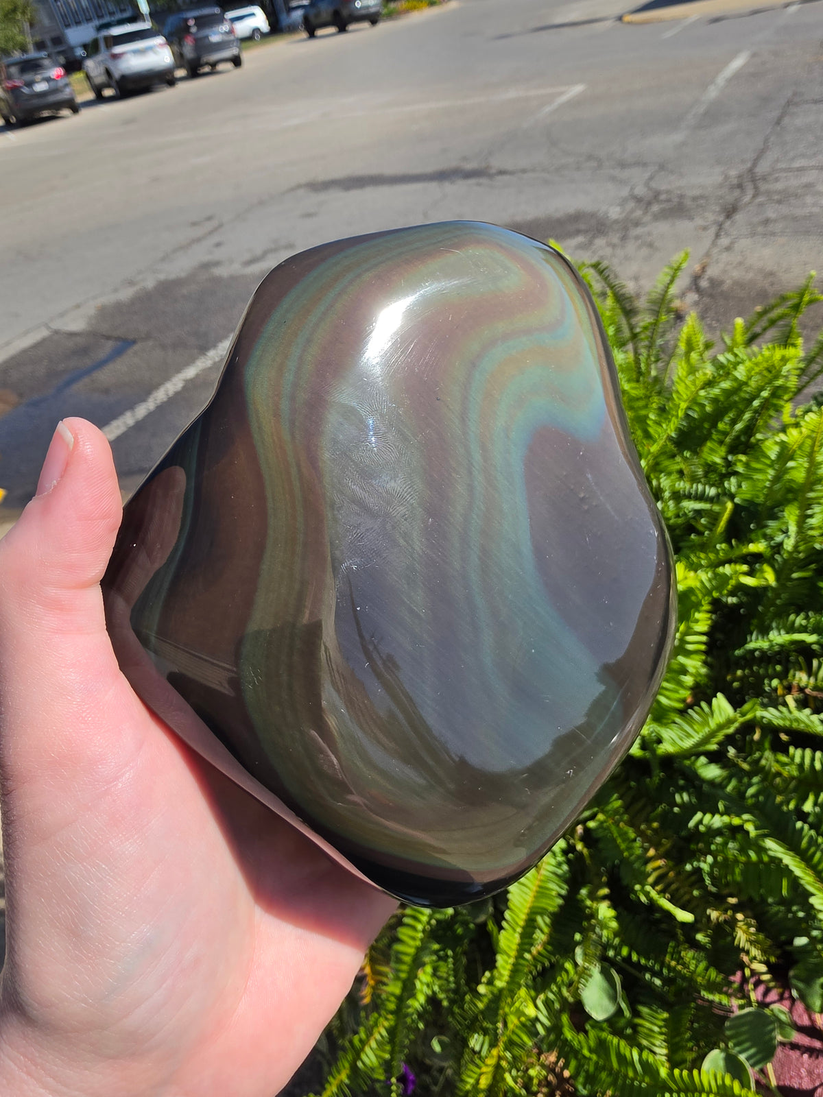 Rainbow Obsidian Freeform