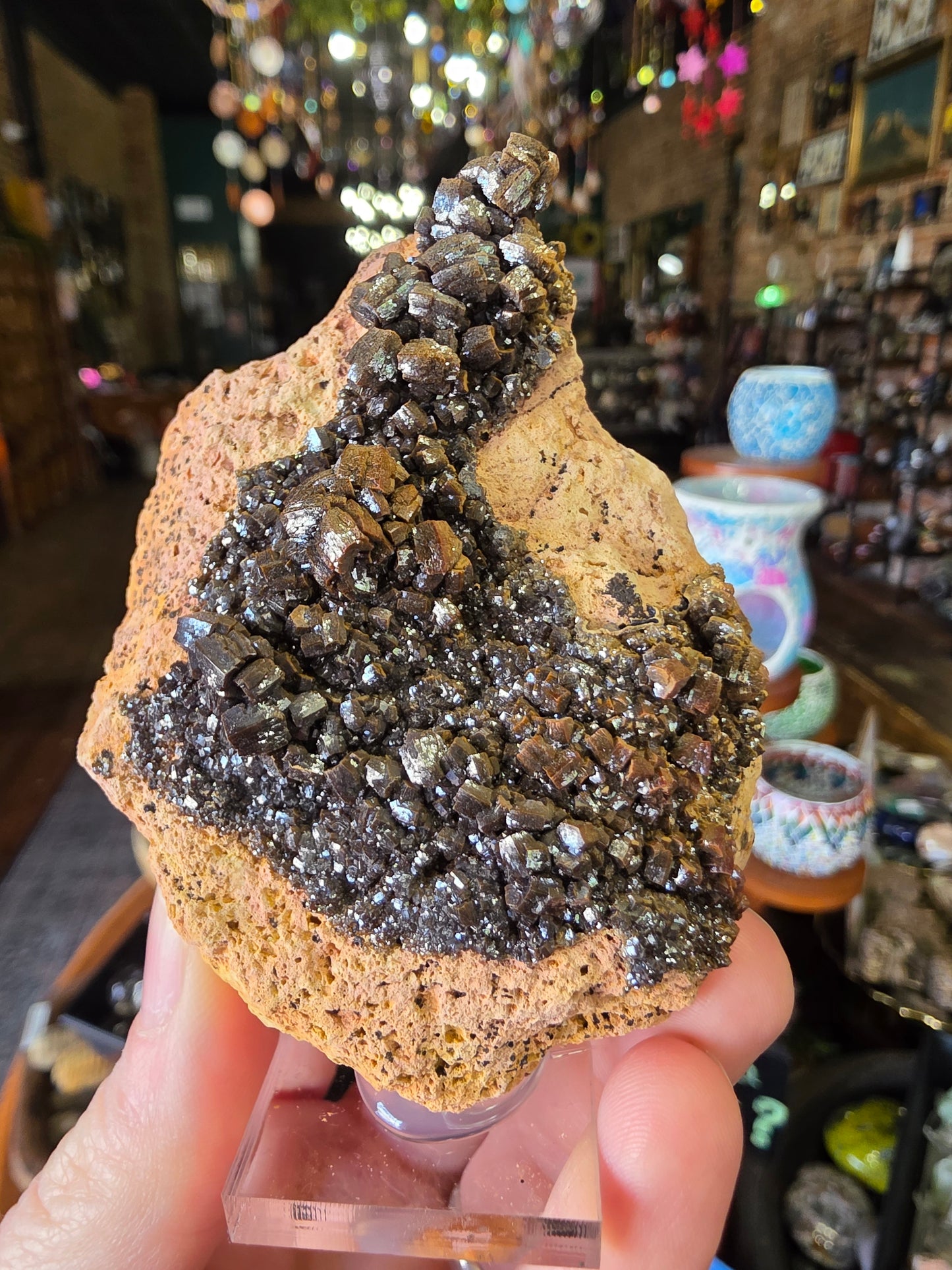 Pyromorphite on Vanadinite