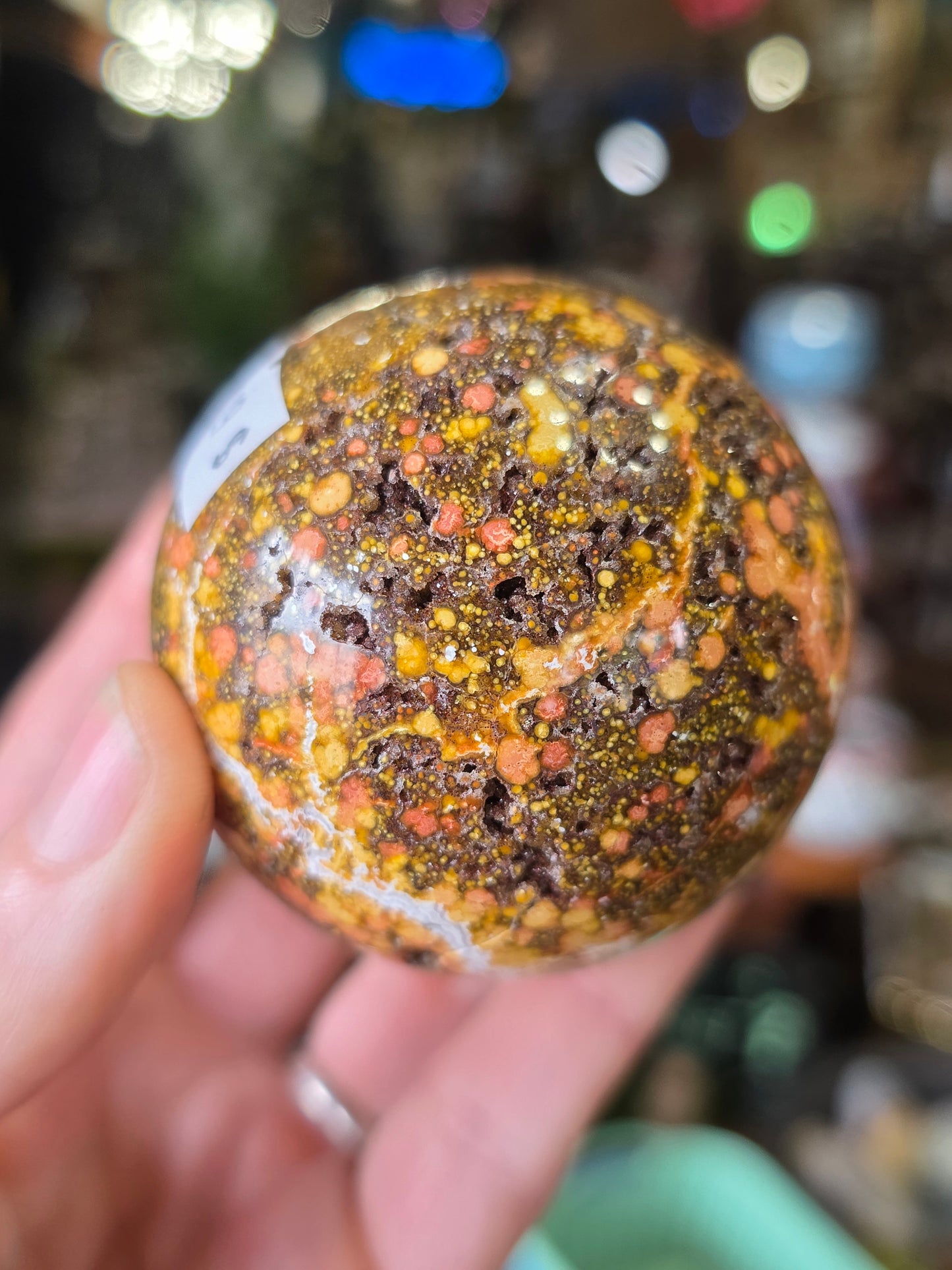 Poppy Jasper Sphere