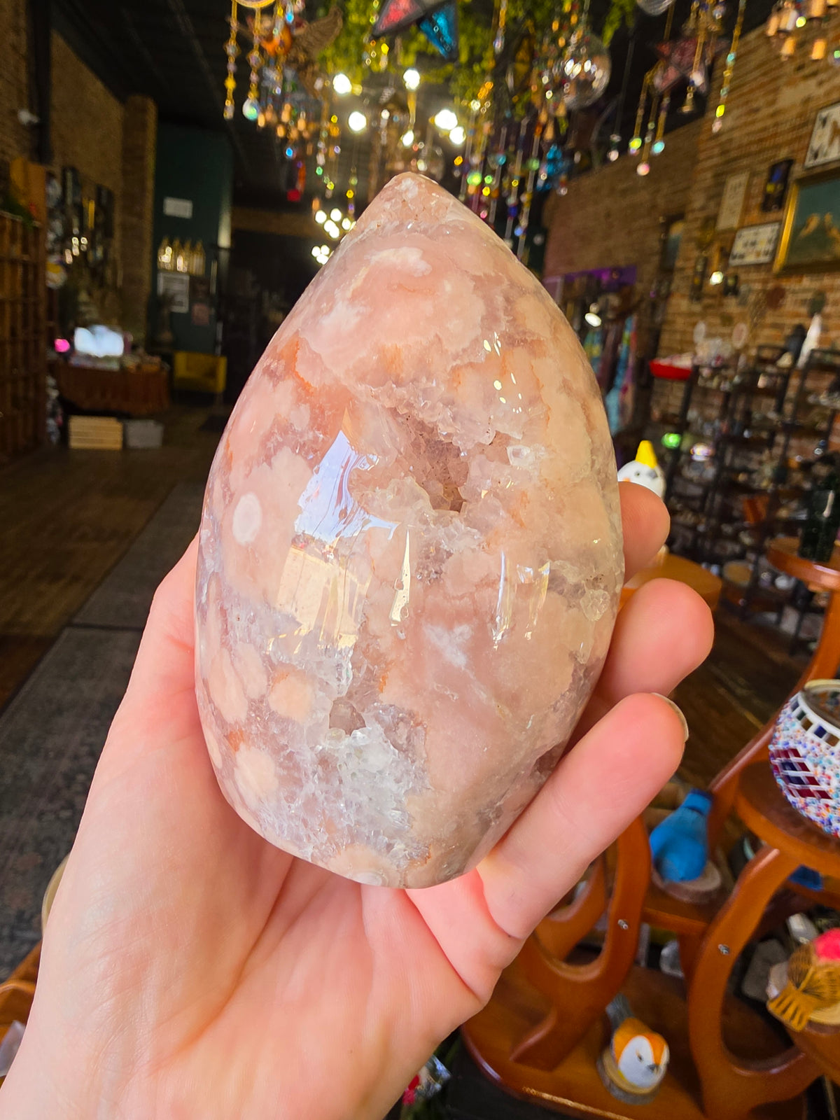Flower Agate Freeform