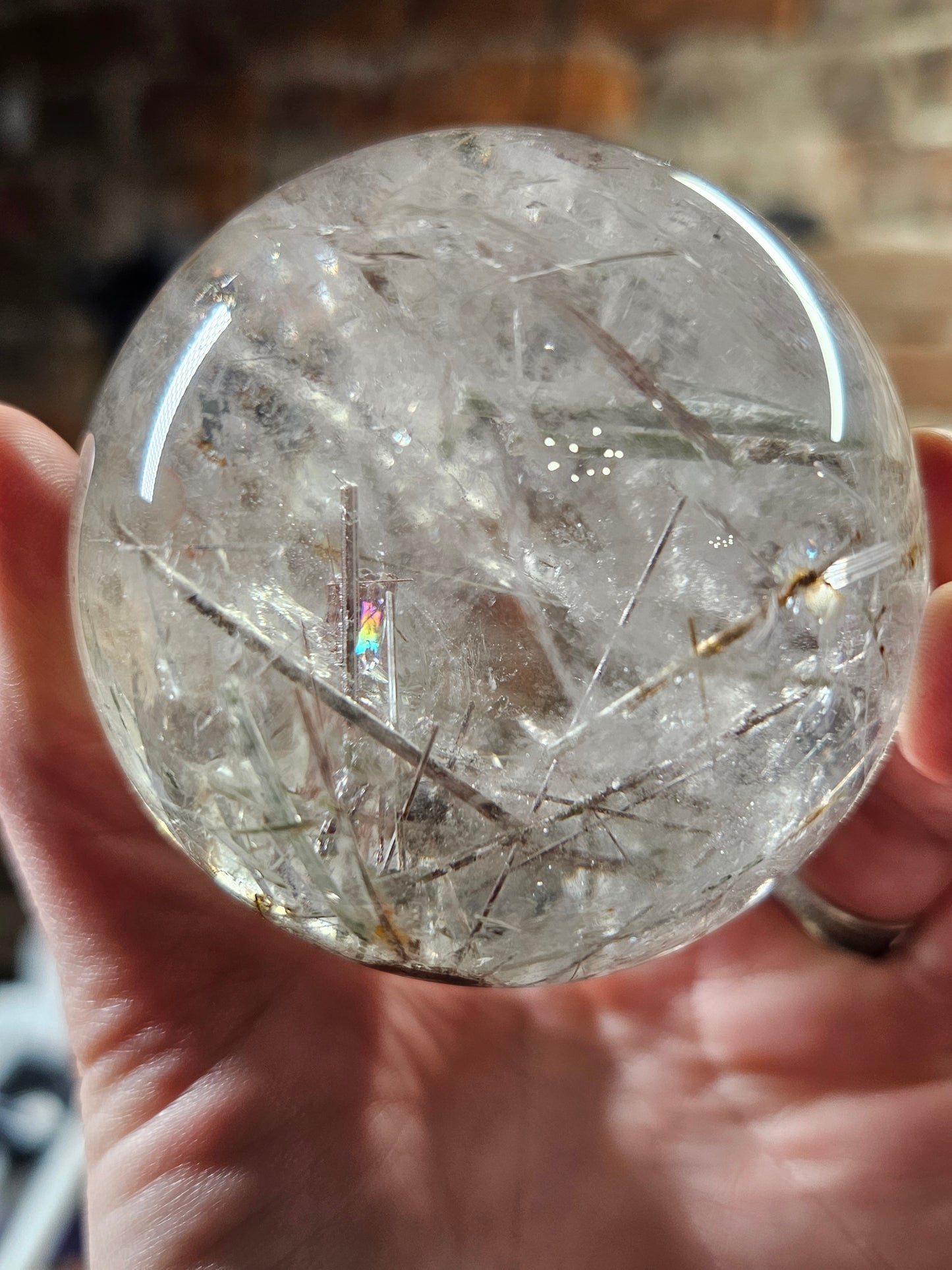 Included Quartz Sphere