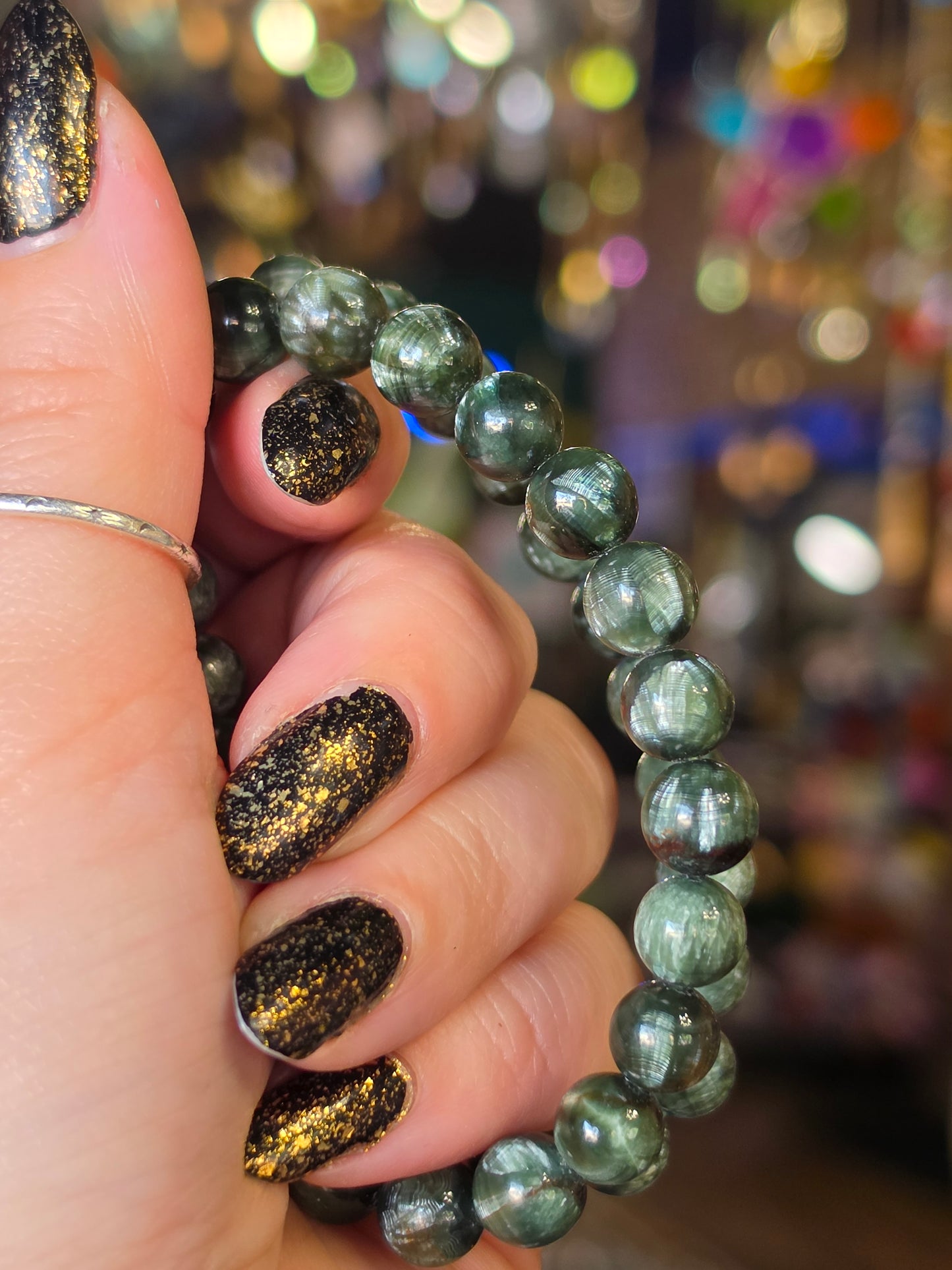 Seraphinite Bracelet