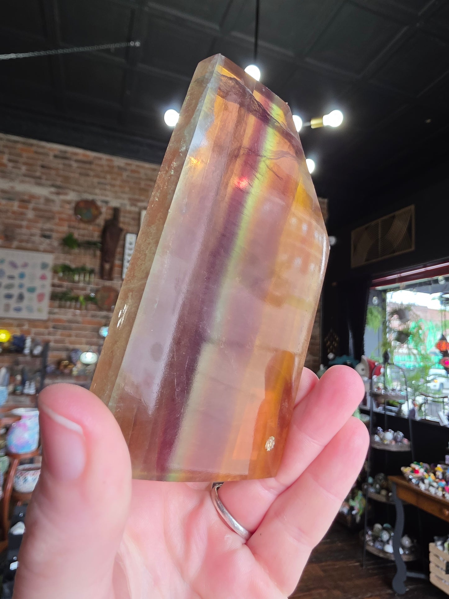 Polished Fluorite Window