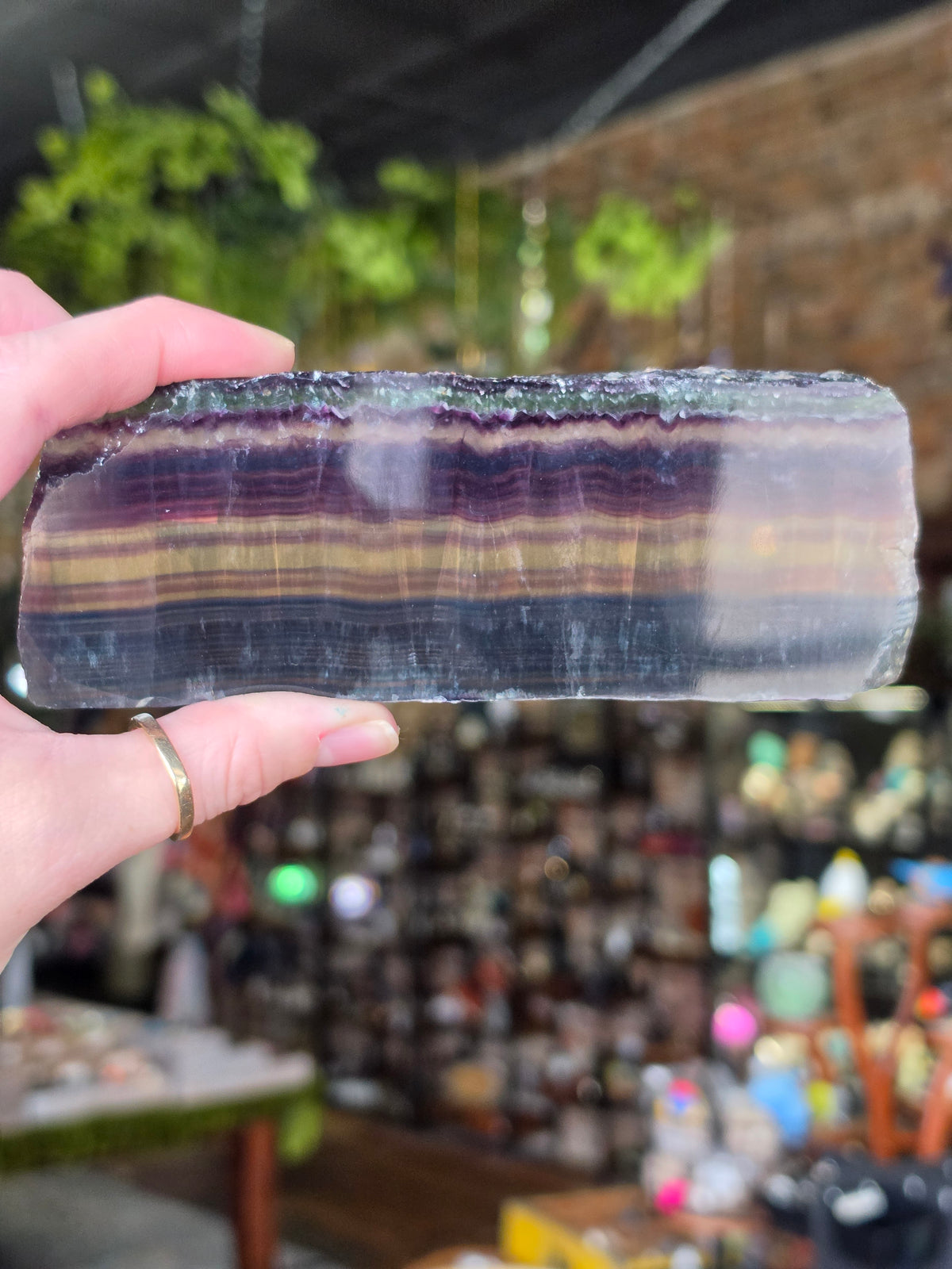 Polished Fluorite Window