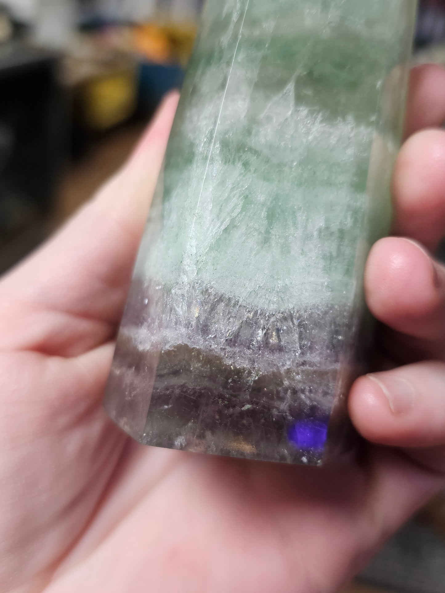 Fluorite tower