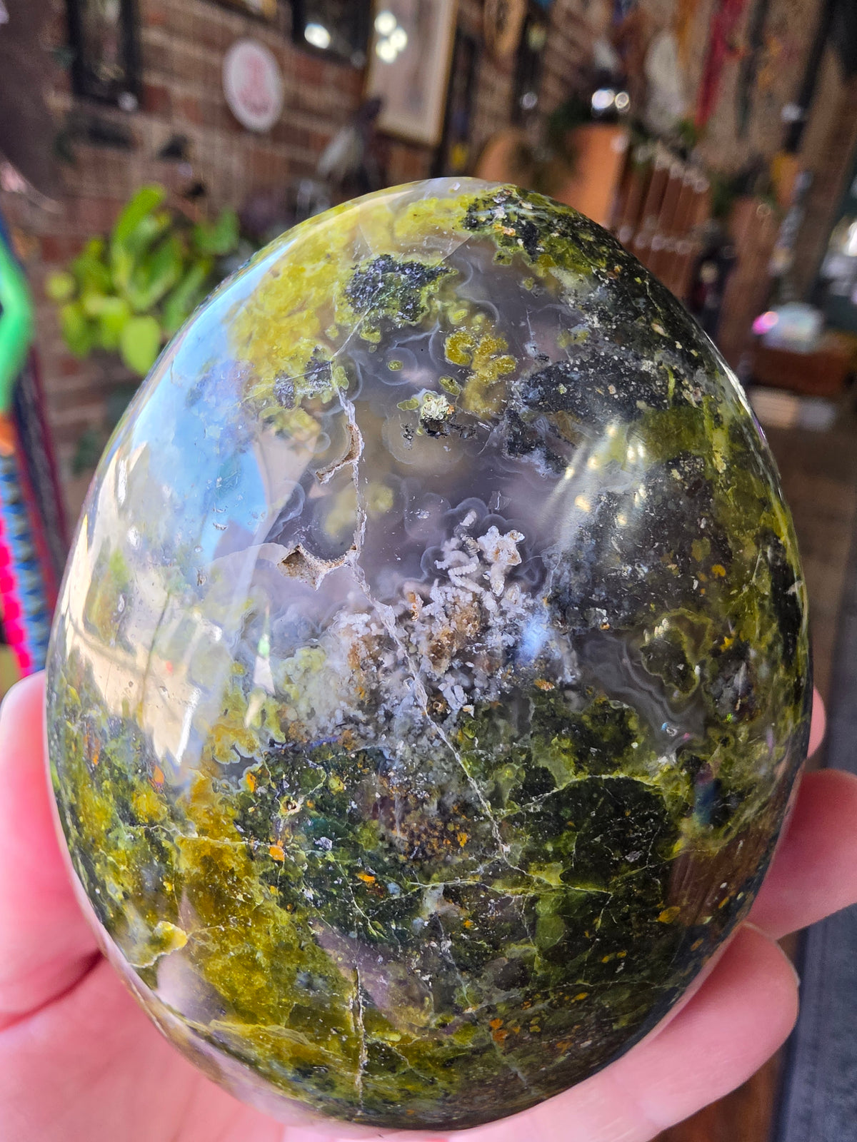 Common Green Opal Freeform