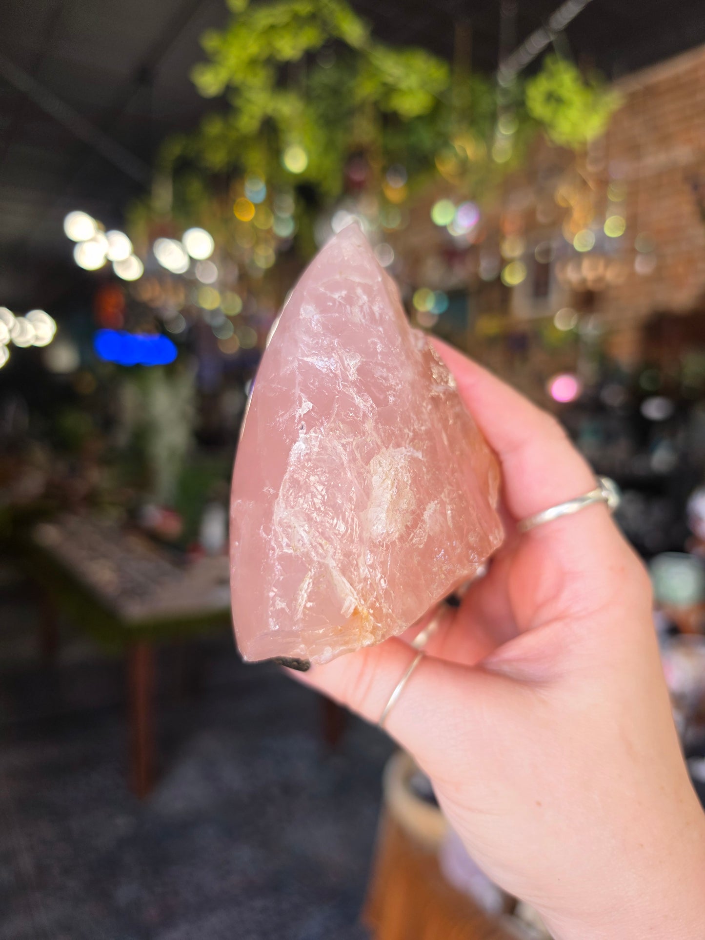 Rose Quartz Free Form