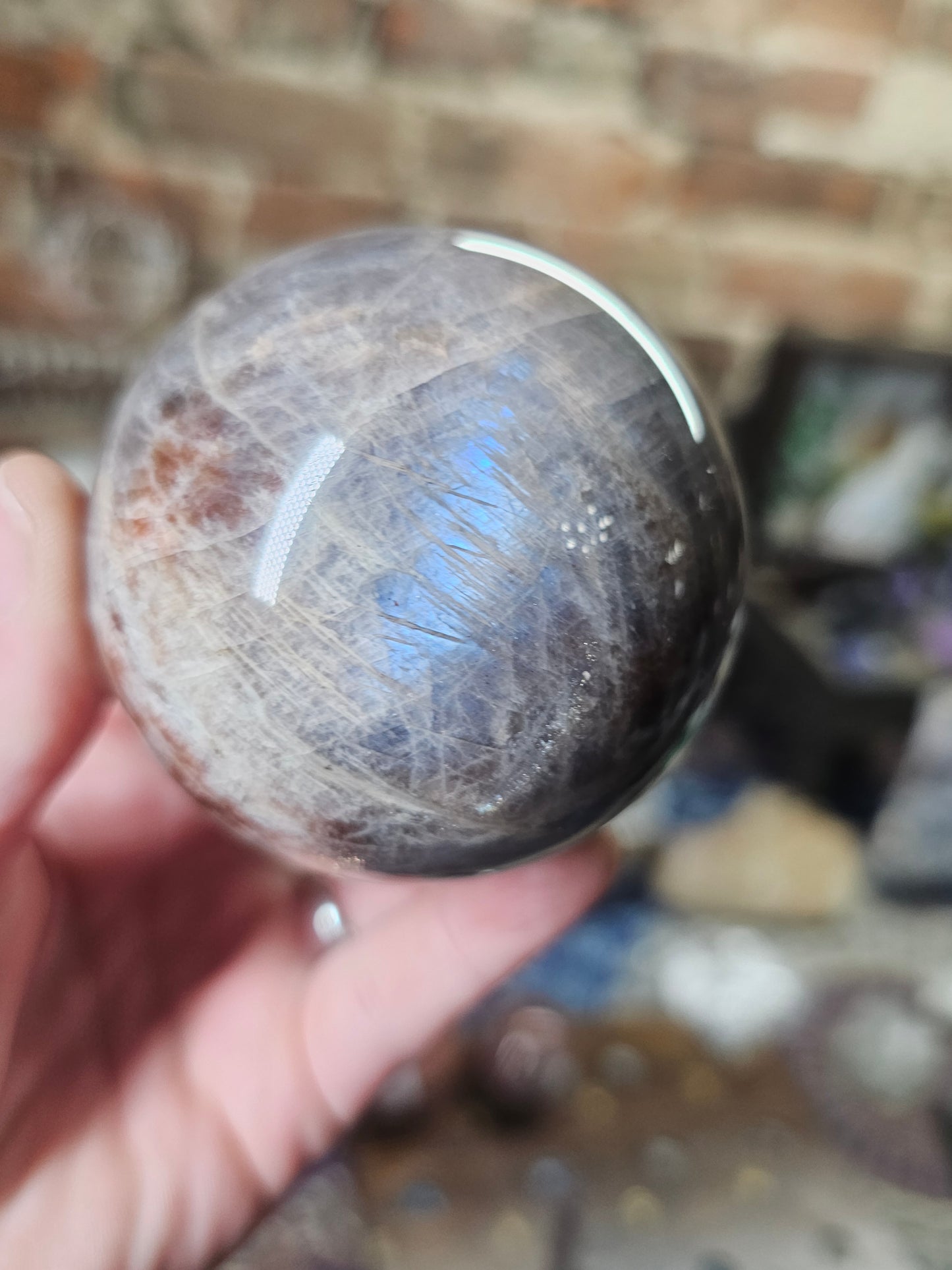 Sunstone Moonstone Sphere