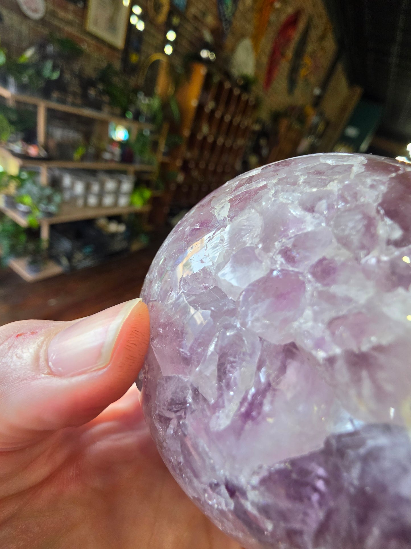 Amethyst Flower Agate
