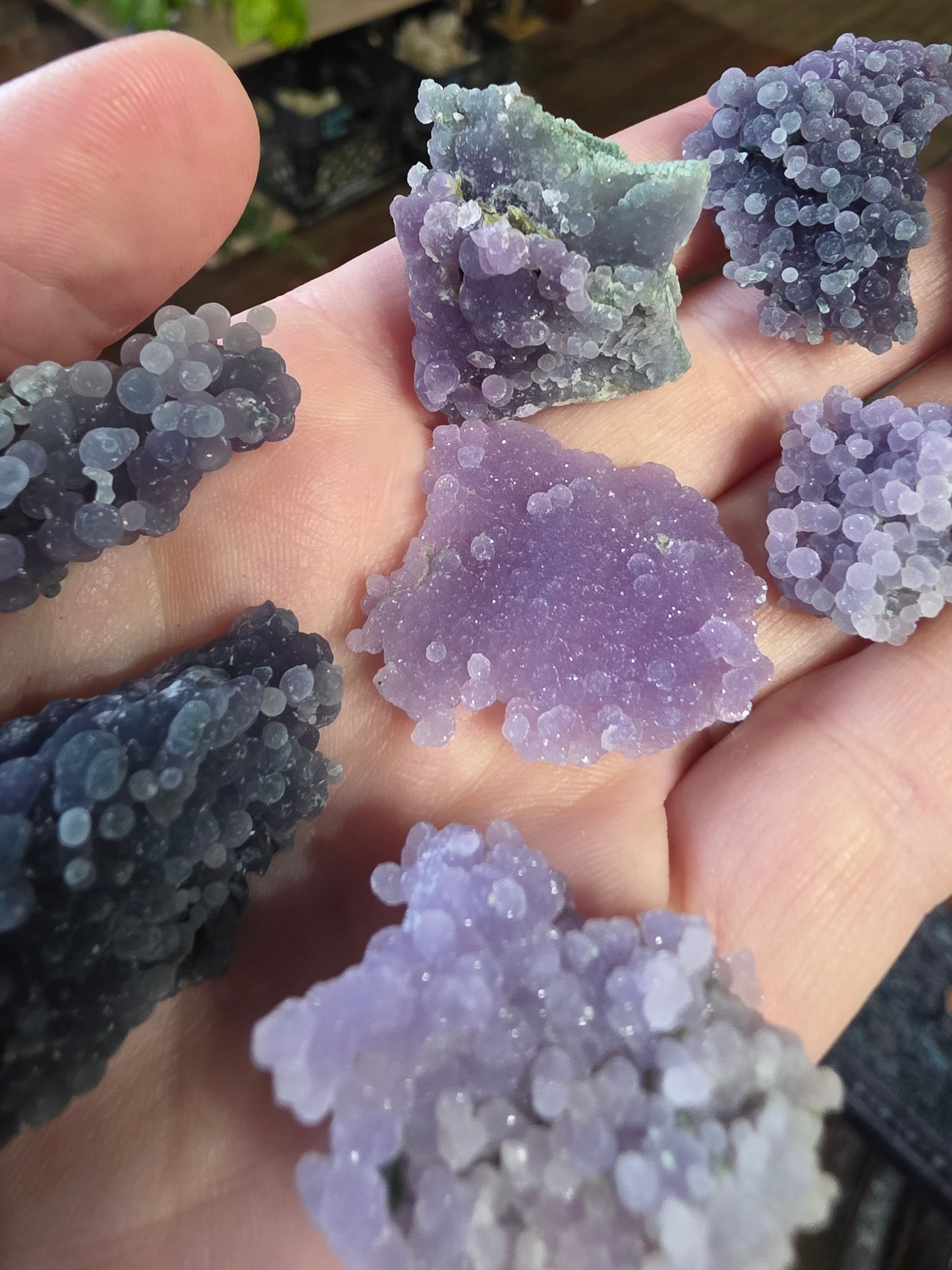 Grape agate