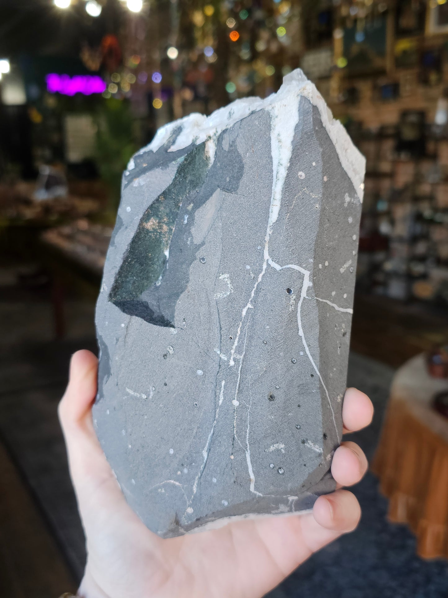 Large Peach Stilbite on Apophyllite