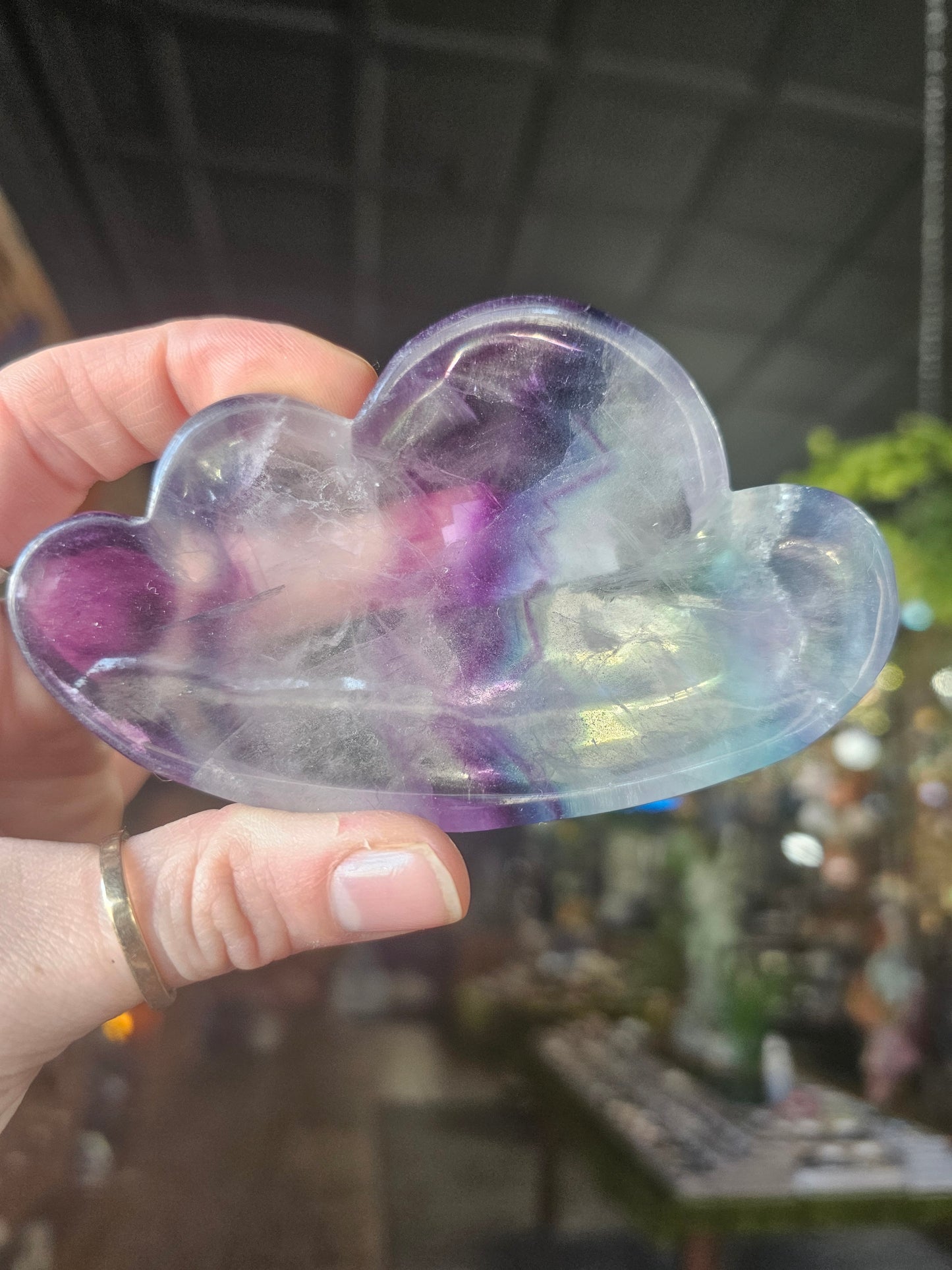 Fluorite Cloud Trinket Tray