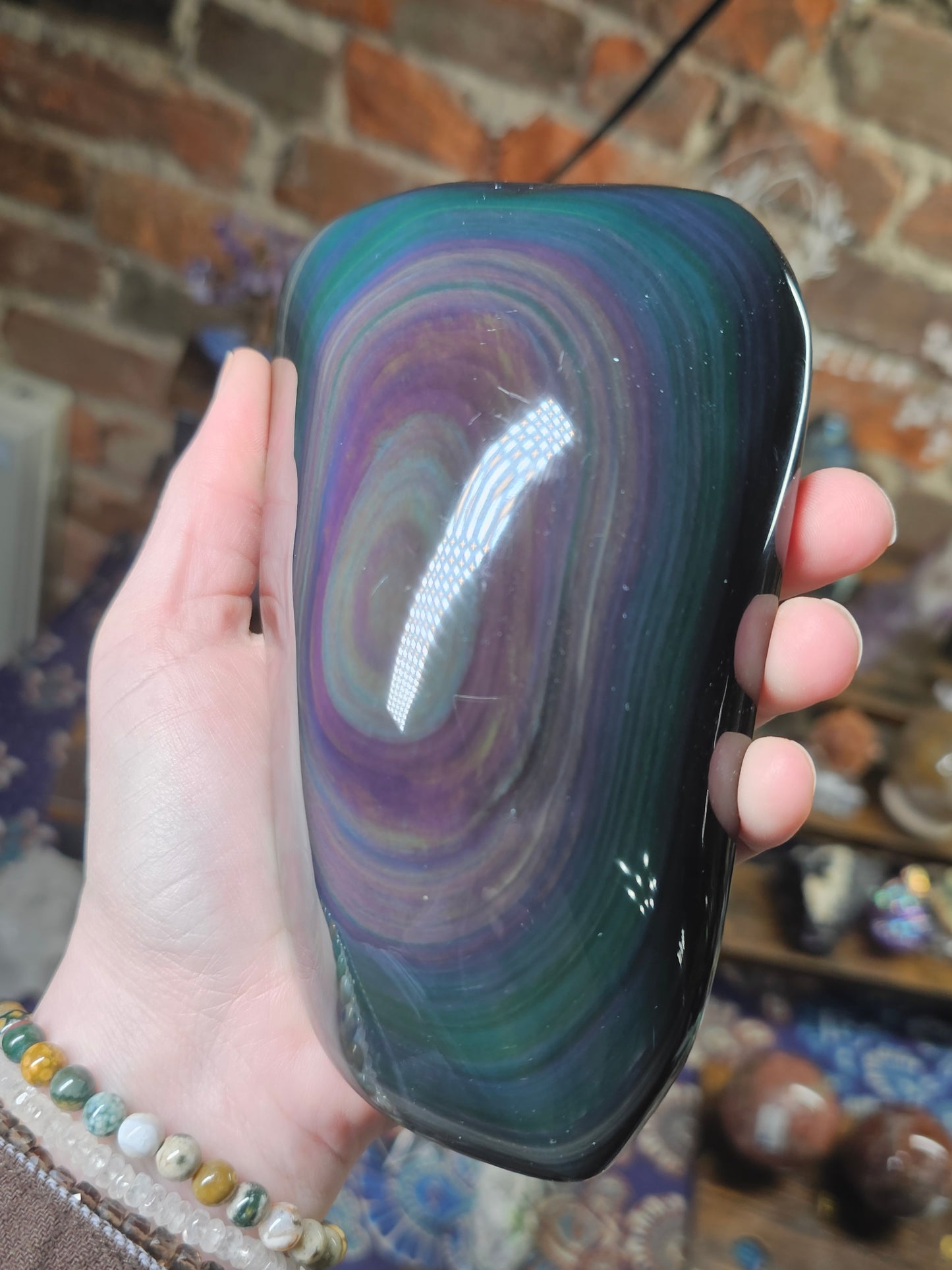 Rainbow Obsidian Free form