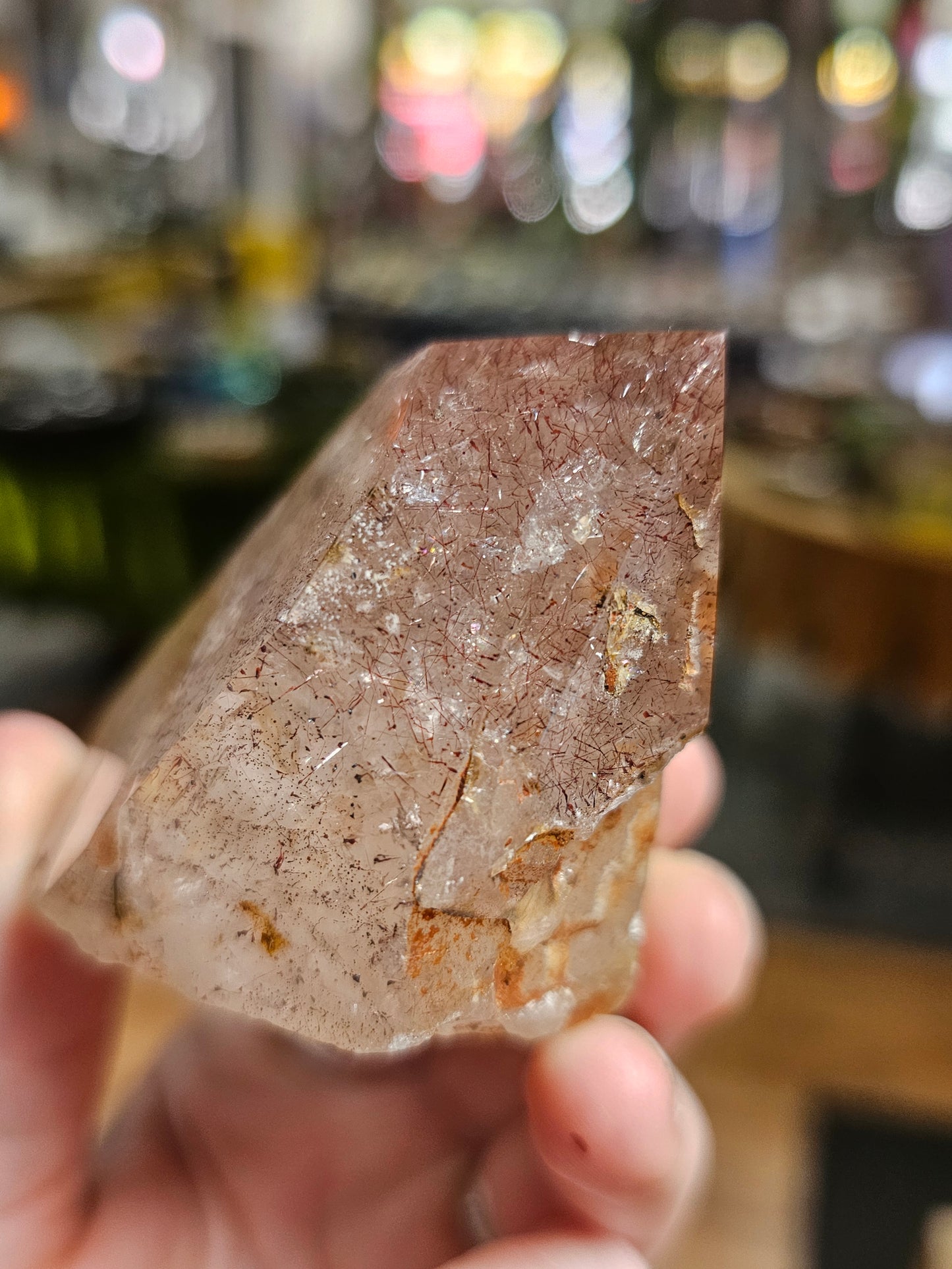 Lepidocrocite in Quartz