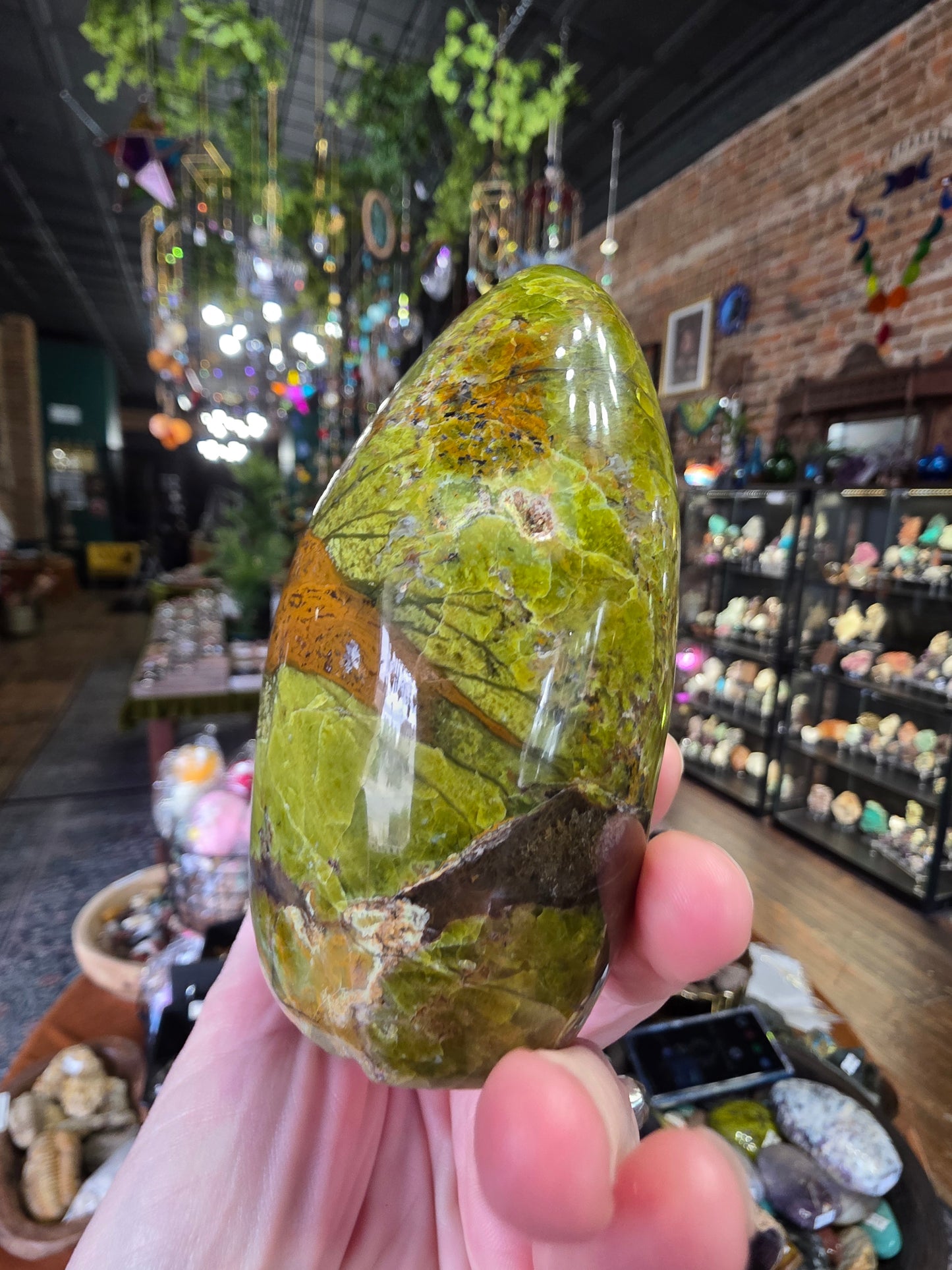 Green Common Opal Freeform
