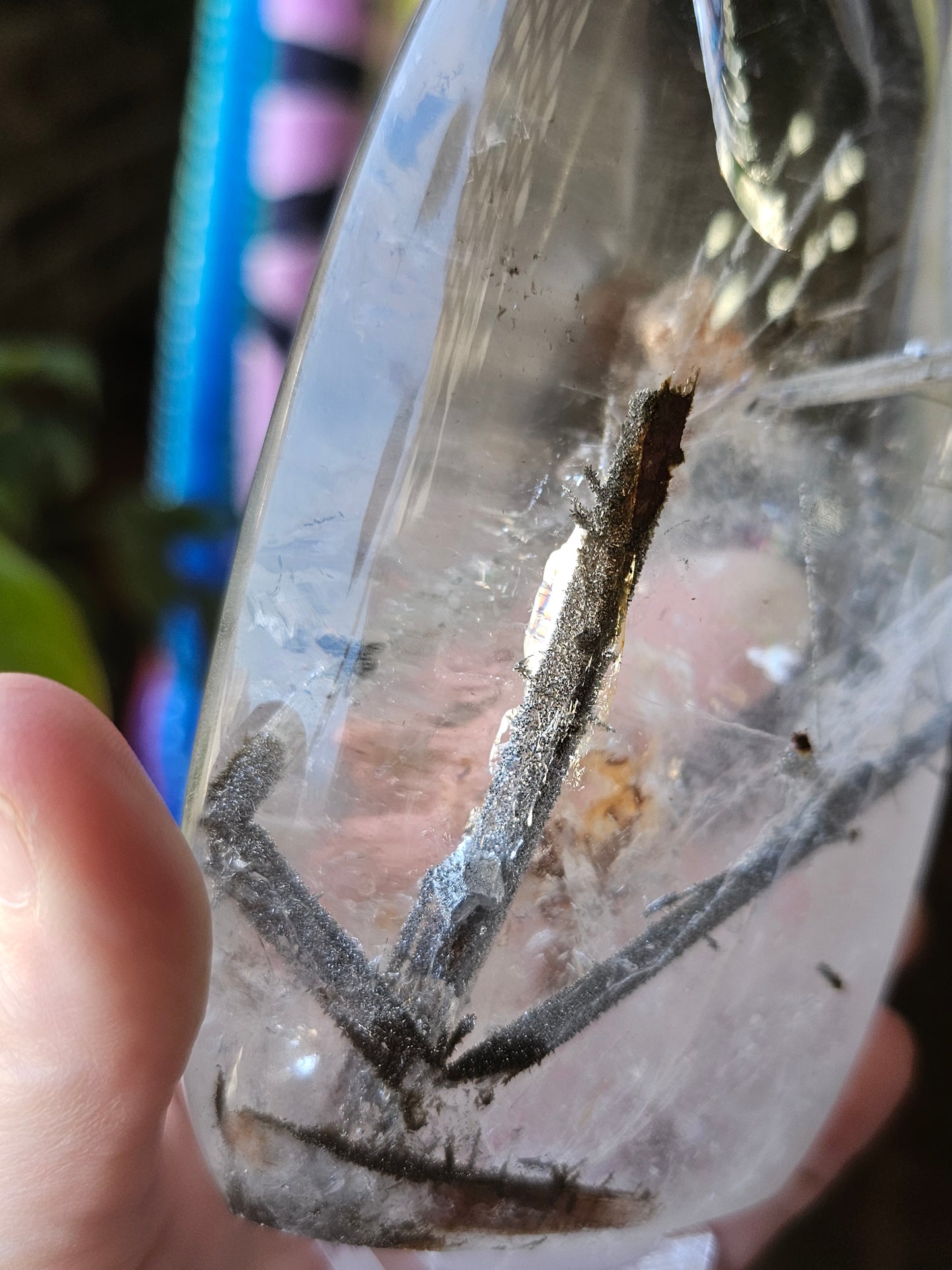 Included Quartz Freeform
