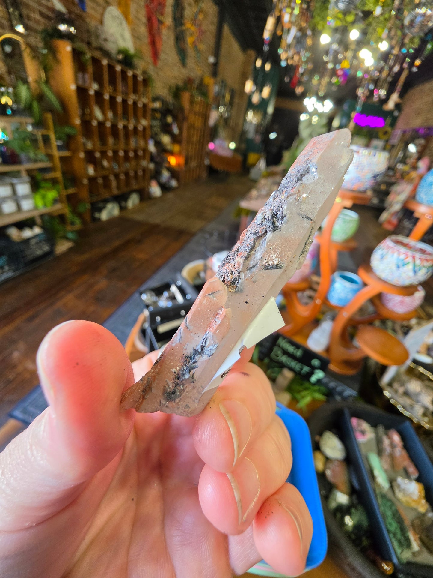 Specular Hematite on Quartz