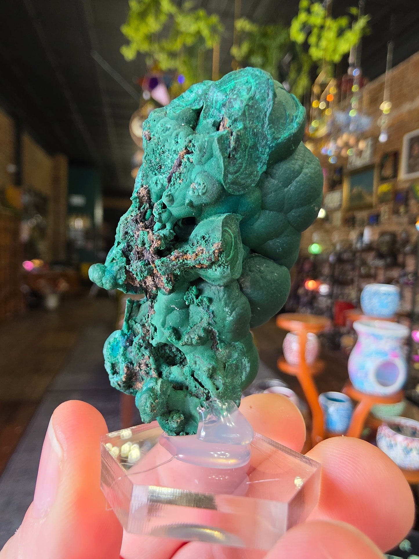 Botryoidal Malachite