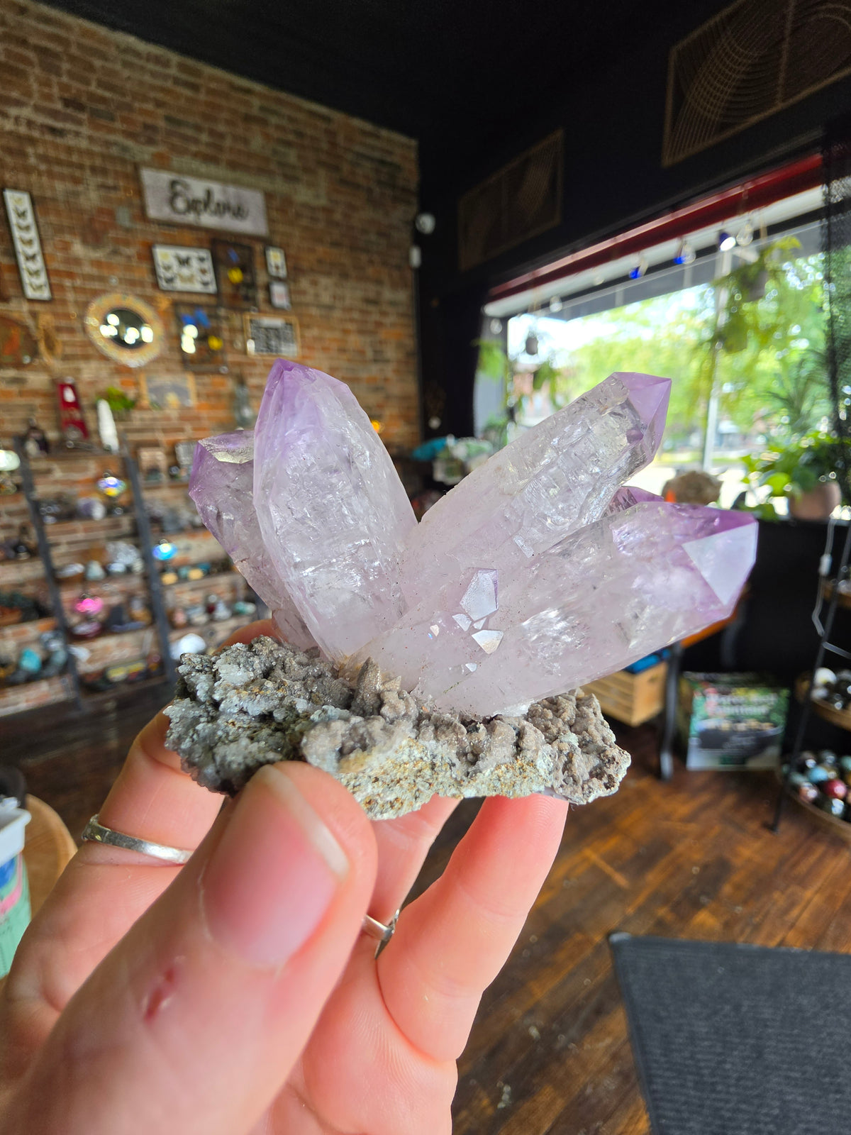 Vera Cruz Amethyst on Dolomite