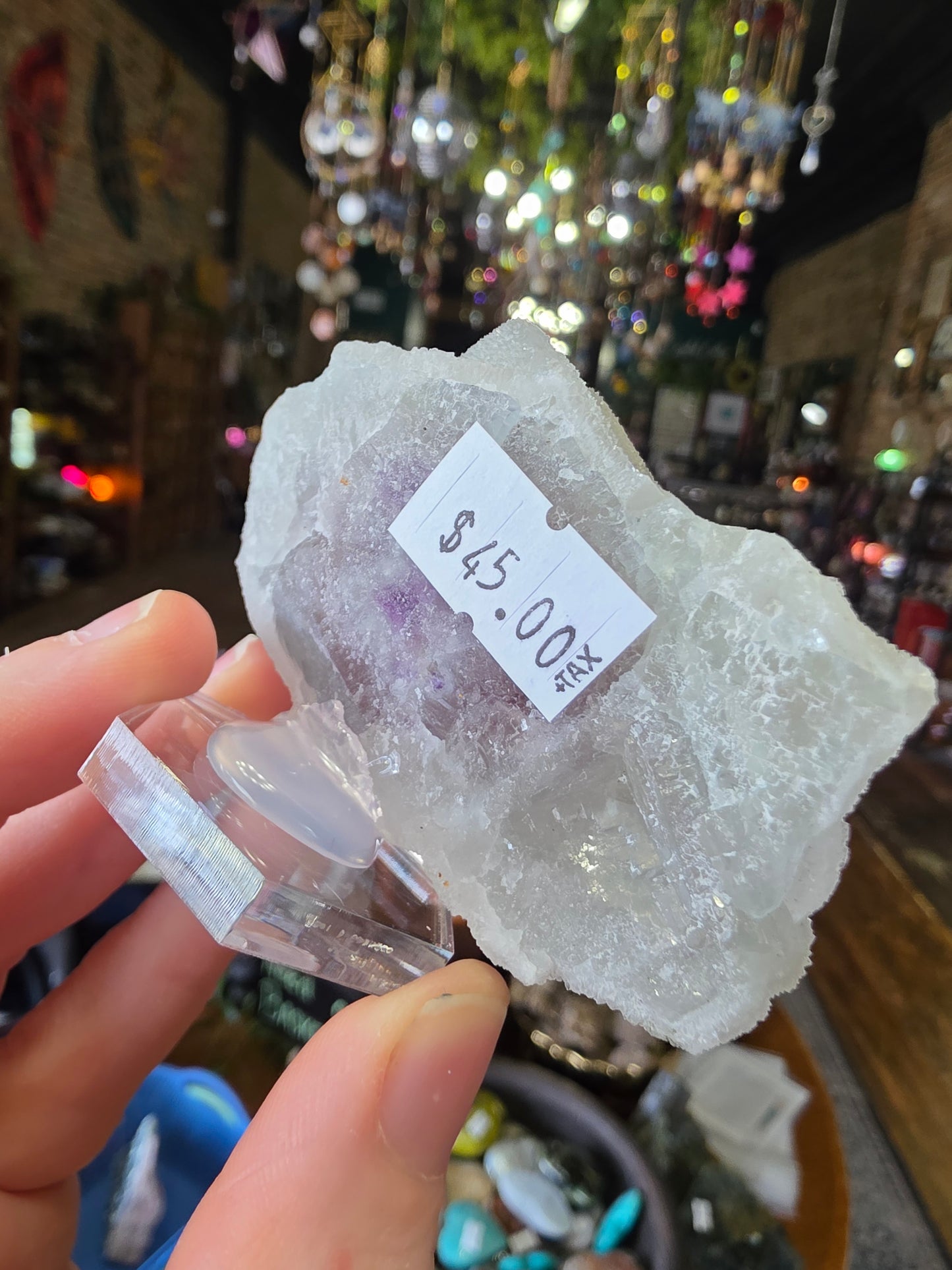 Sugar Fluorite Cube