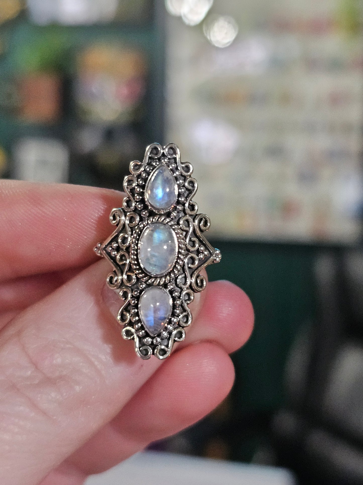 Moonstone Size 5 Ring