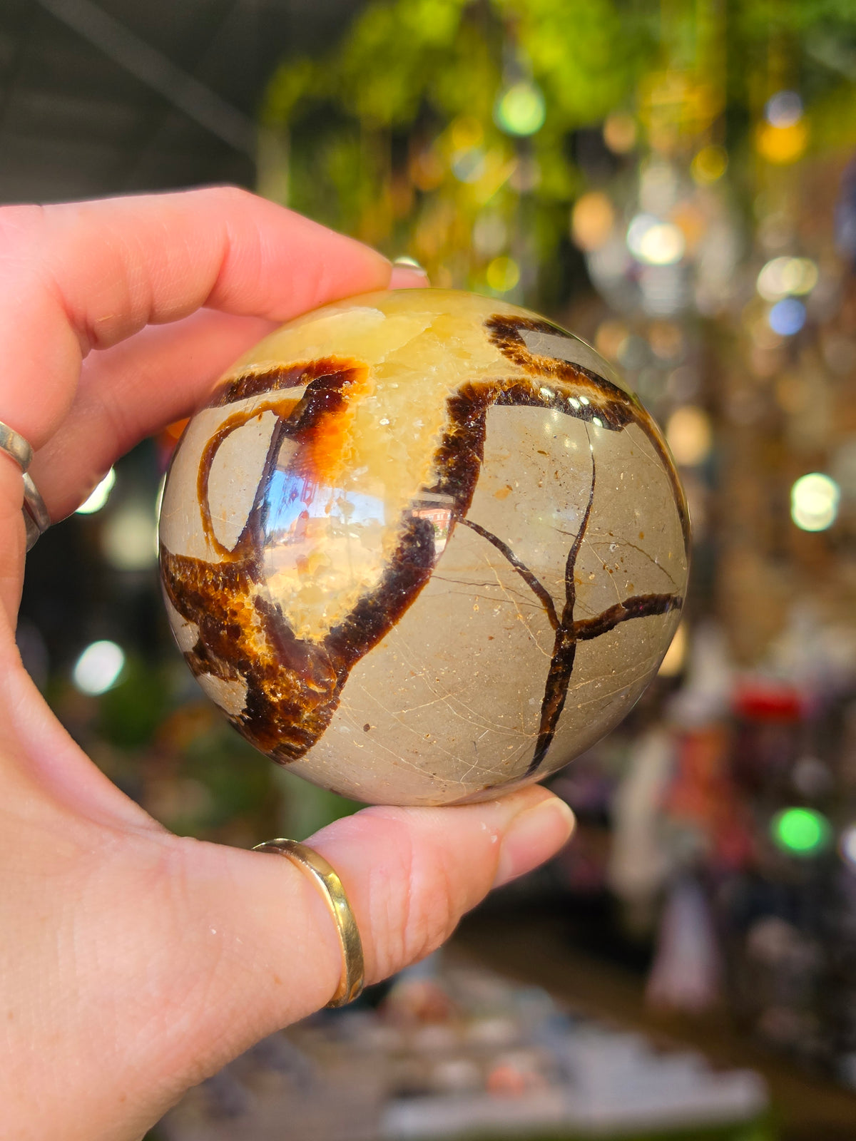 Septarian Nodule Sphere