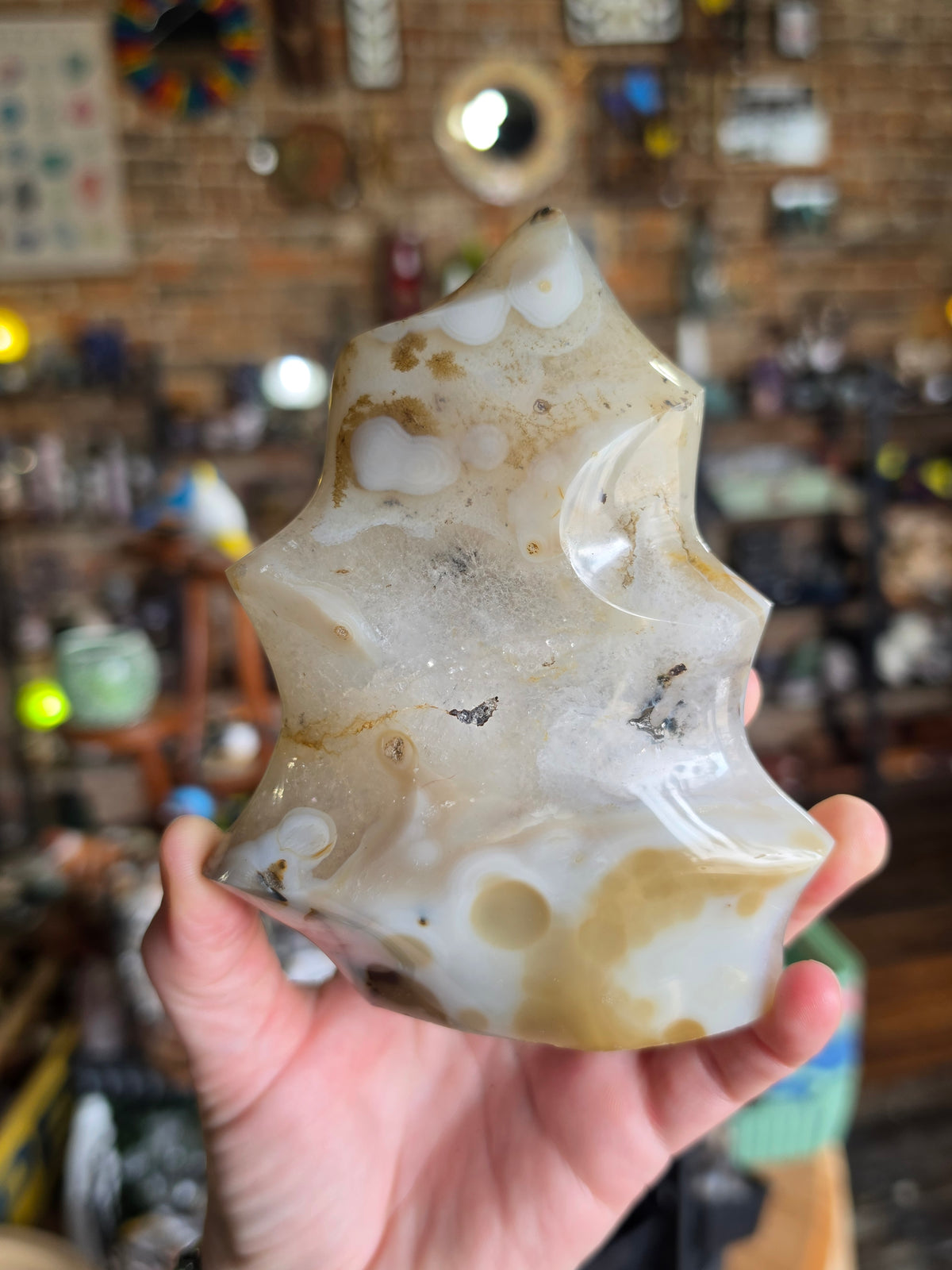 Dendritic Agate Flame