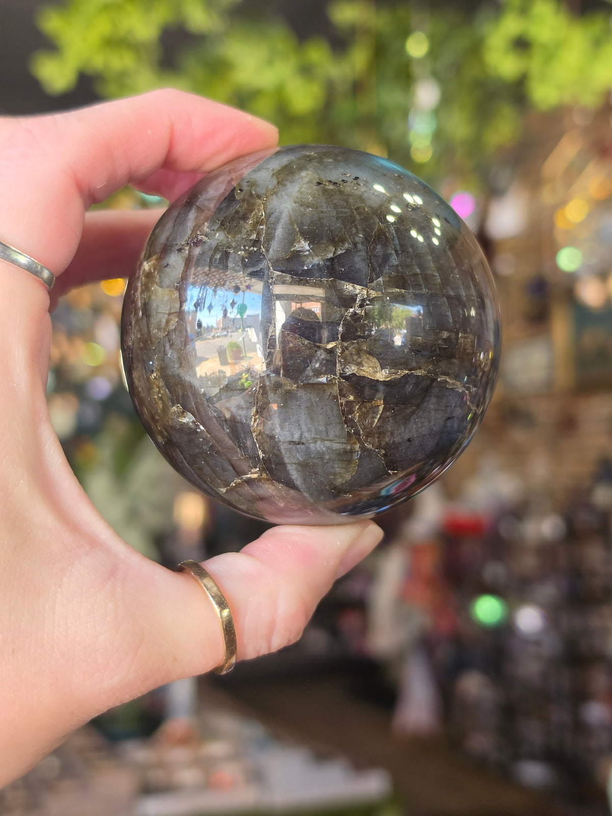 Labradorite Sphere