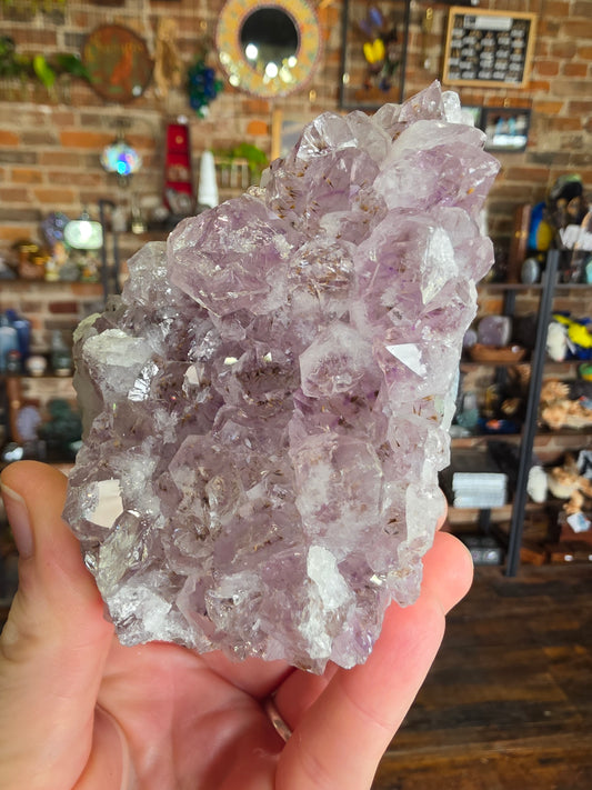 Included Amethyst Cluster