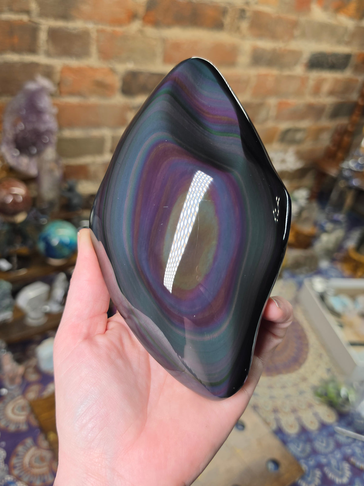 Rainbow Obsidian Freeform