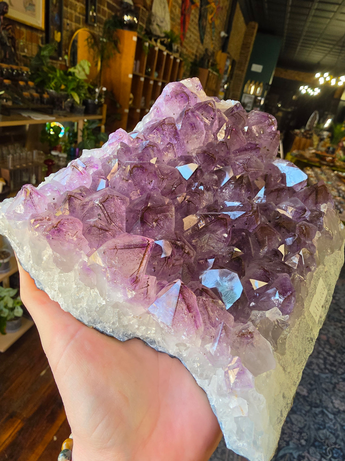 Included Amethyst Cluster