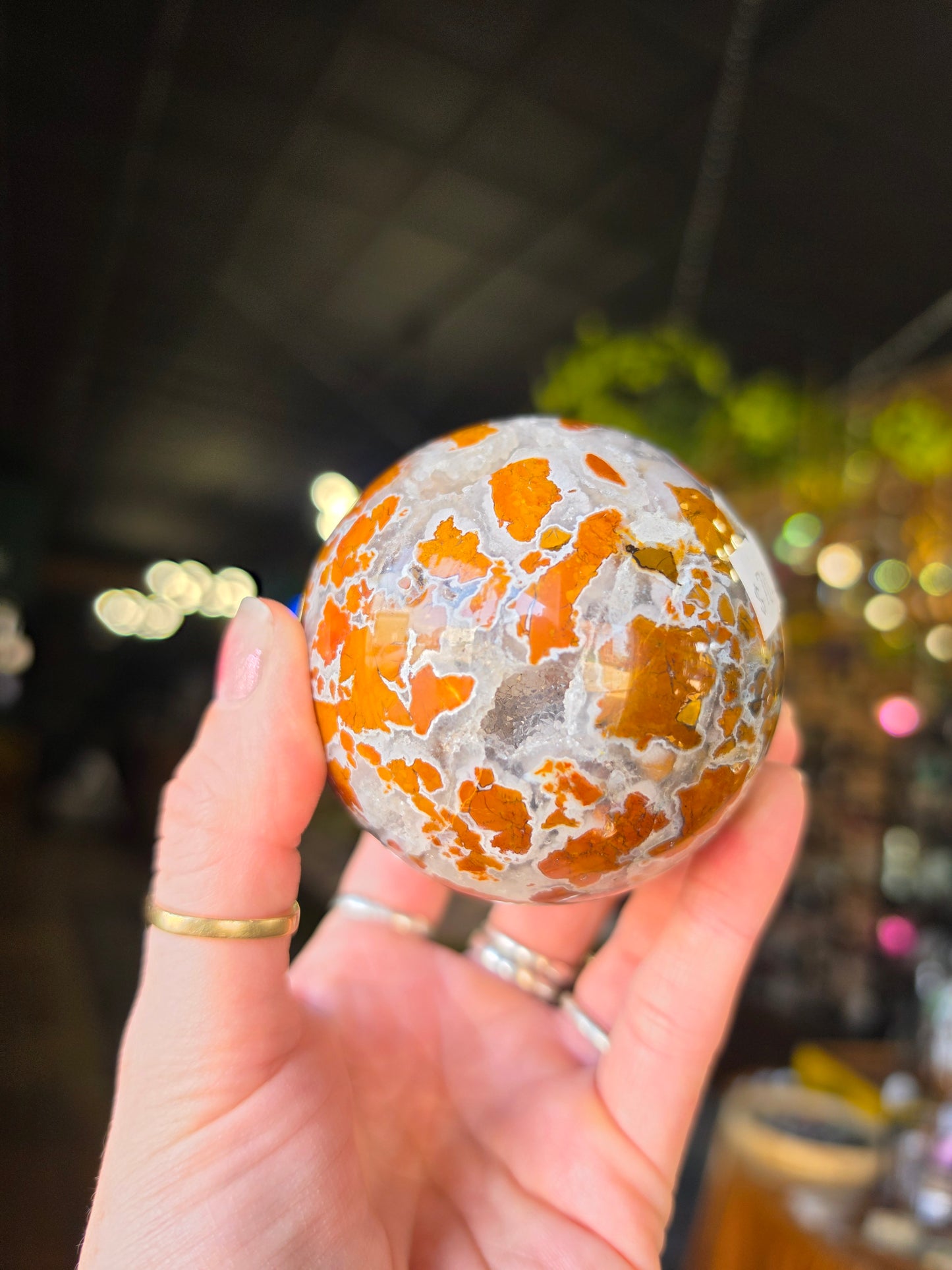 Cayon Jasper (Brecciated Jasp-Agate) Sphere