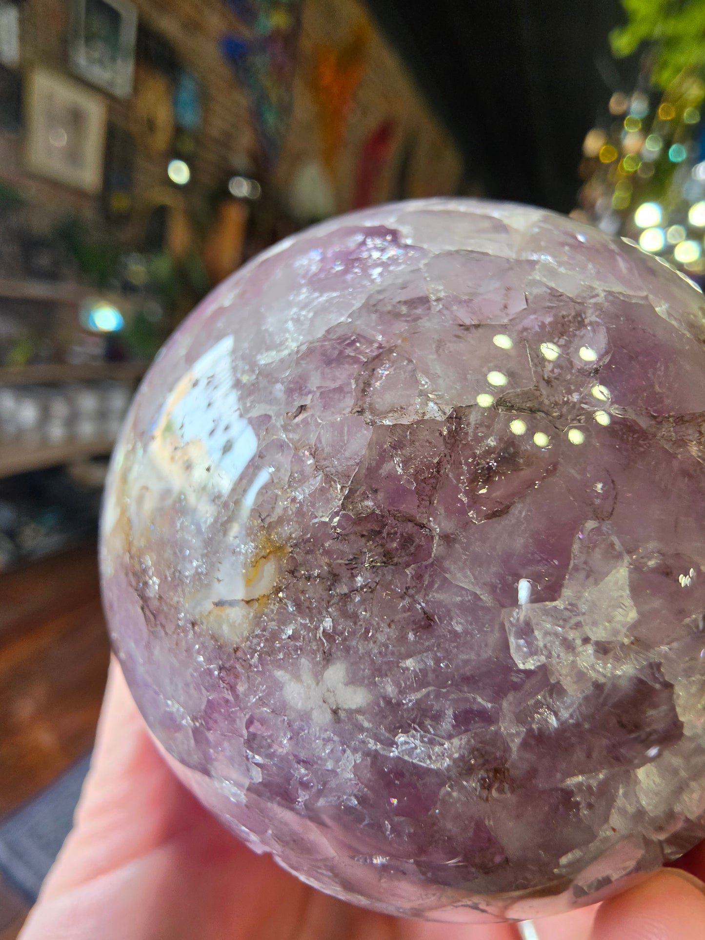 Amethyst Flower Agate