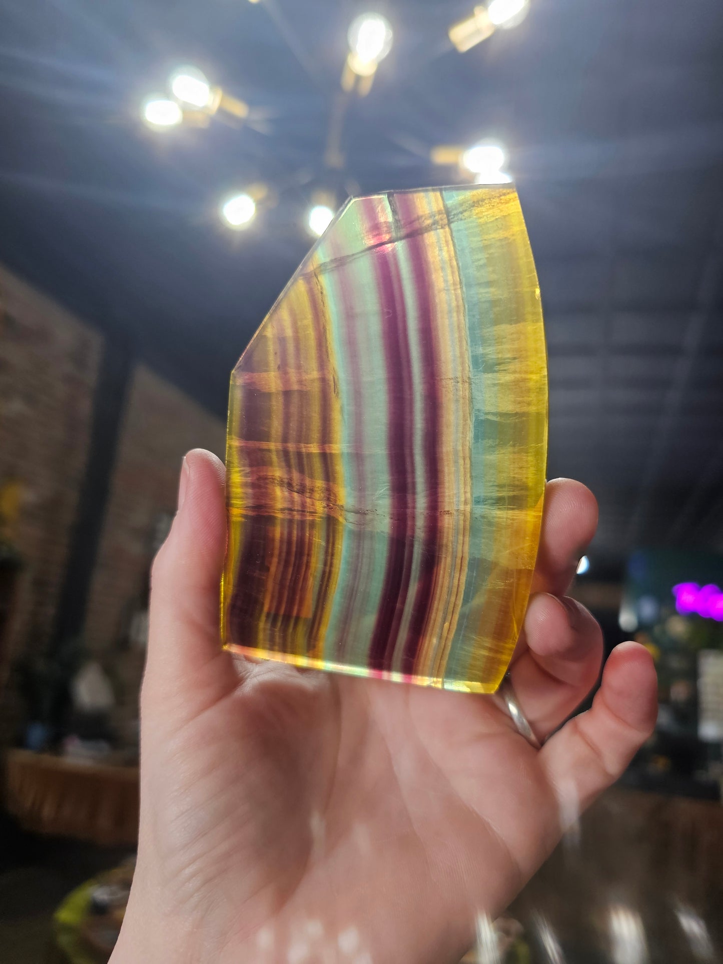 Polished Fluorite Window