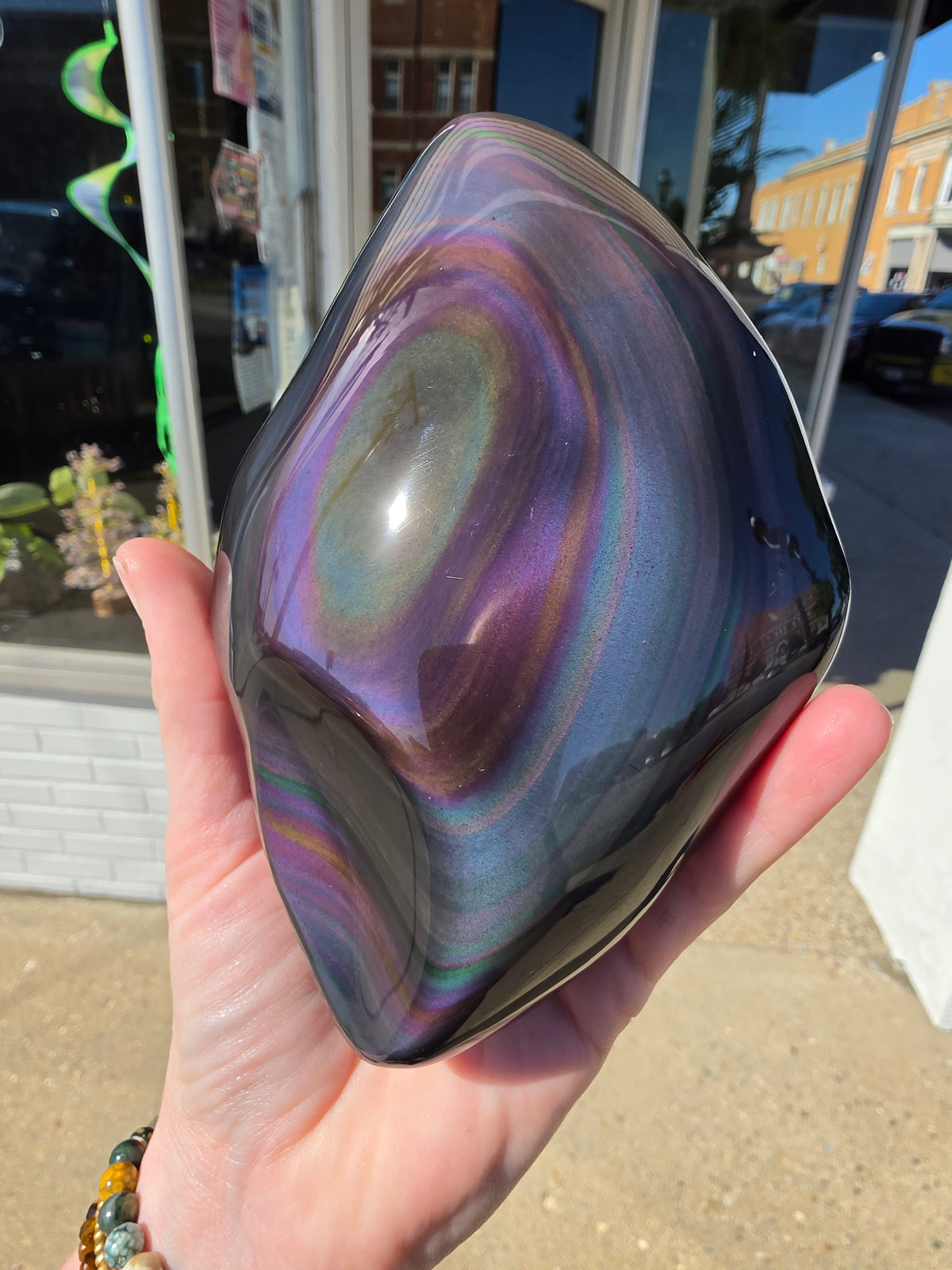Rainbow Obsidian Freeform