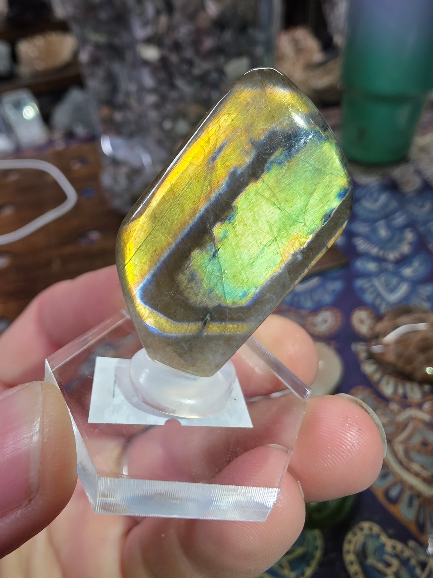 Finnish Spectrolite Mini Palmstone