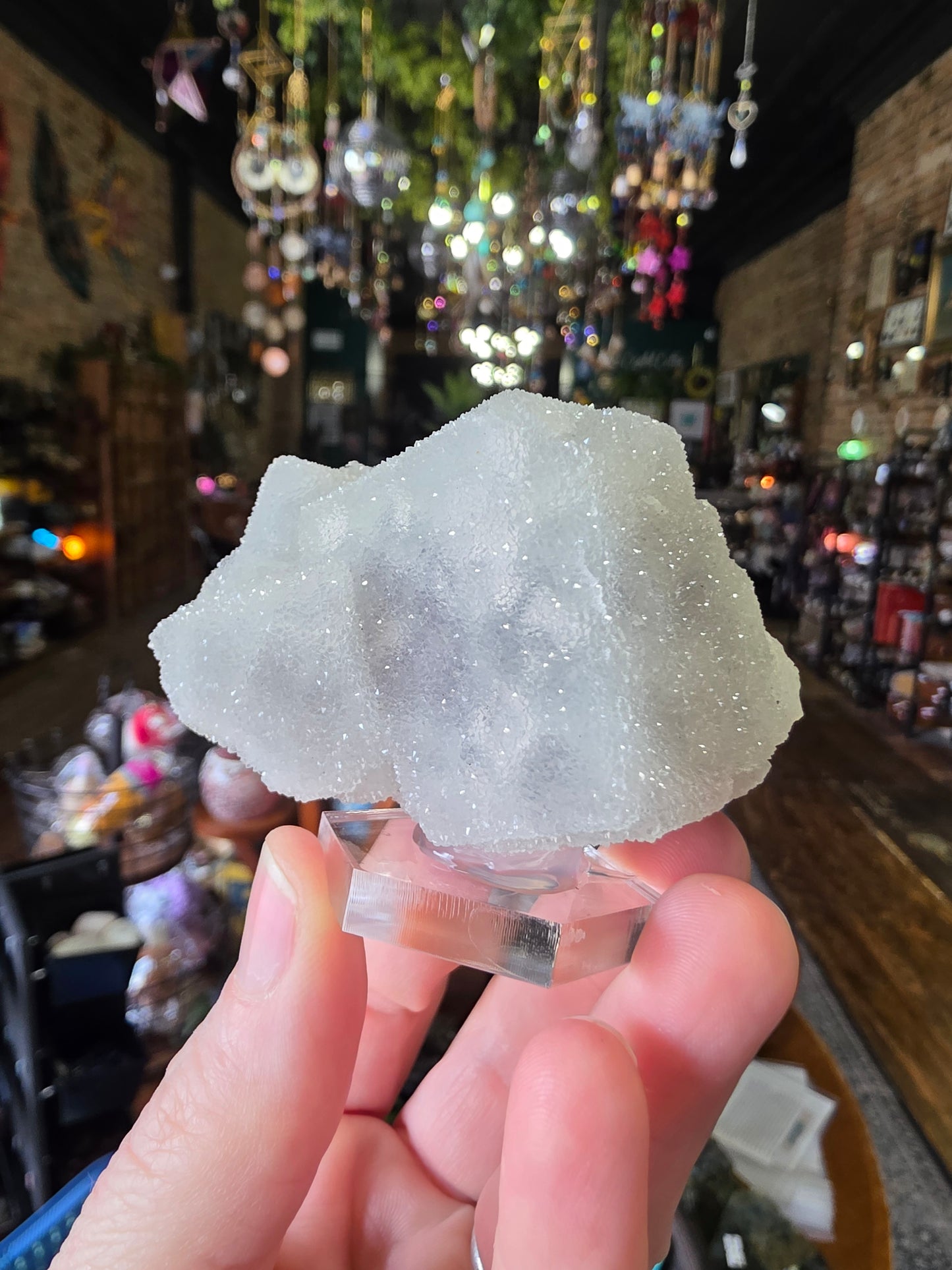 Sugar Fluorite Cube