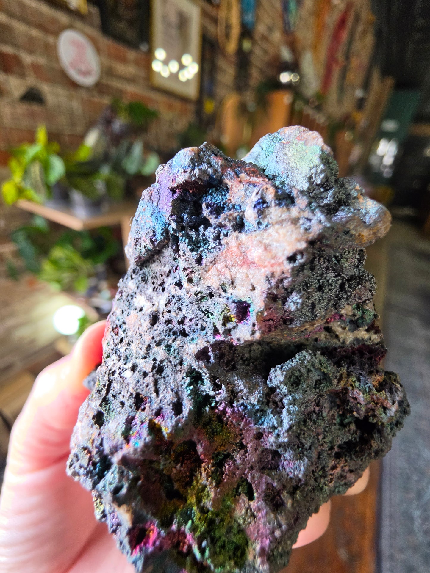Iridescent Limonite