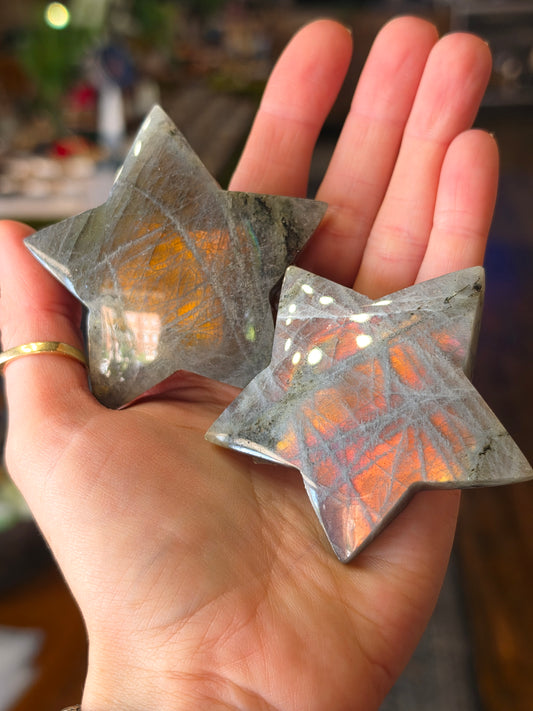 Sunset Labradorite Star