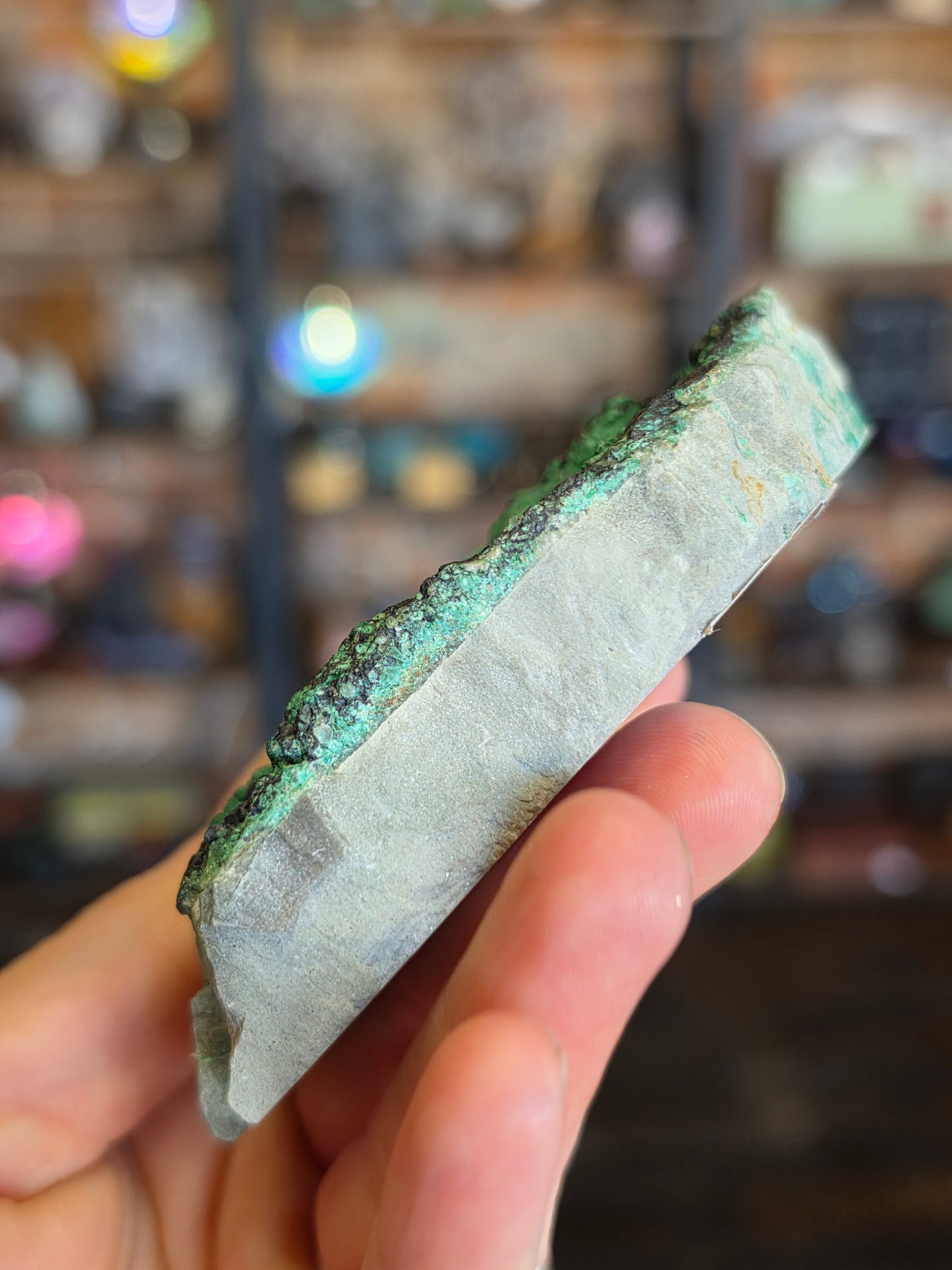 Heterogenite on Malchite