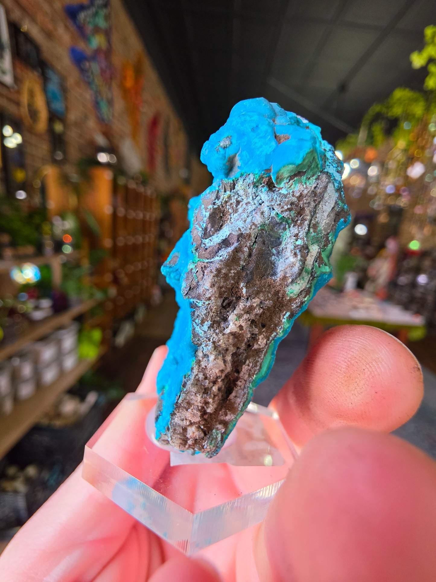 Chrysocolla and Malachite