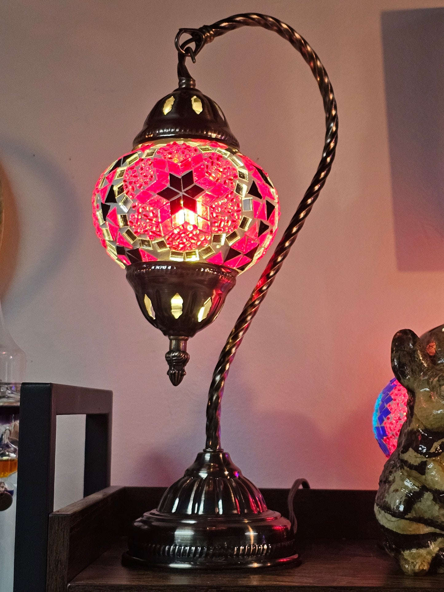 Mosaic Turkish Gooseneck Lamp