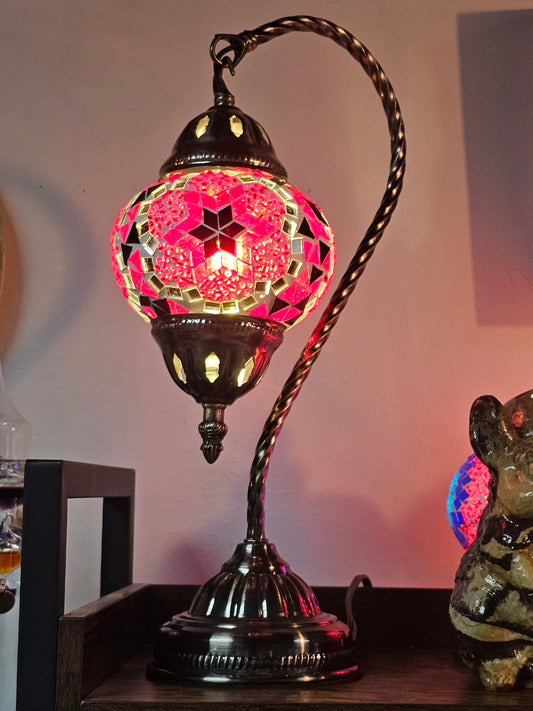 Mosaic Turkish Gooseneck Lamp