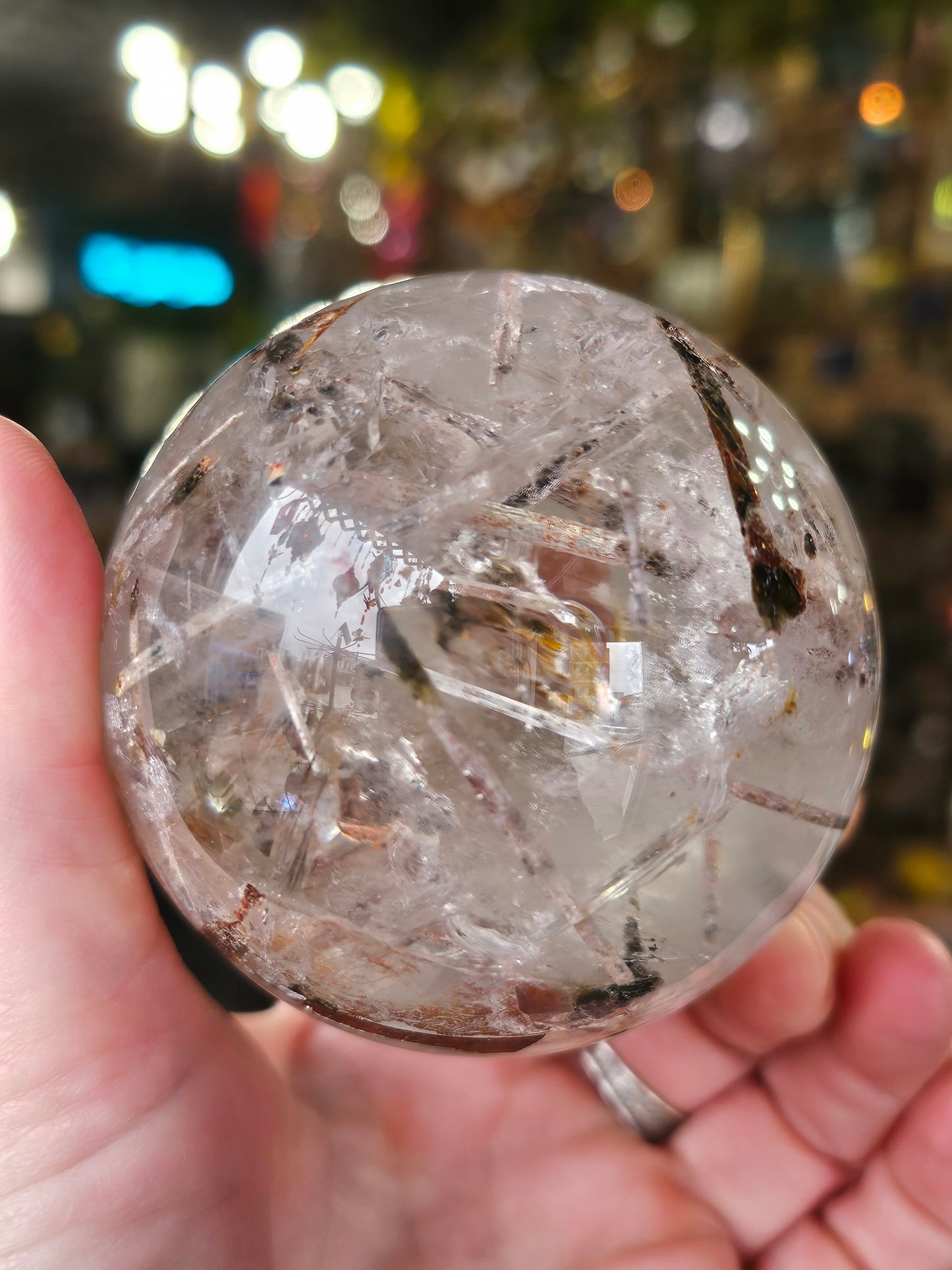 Included Quartz Sphere