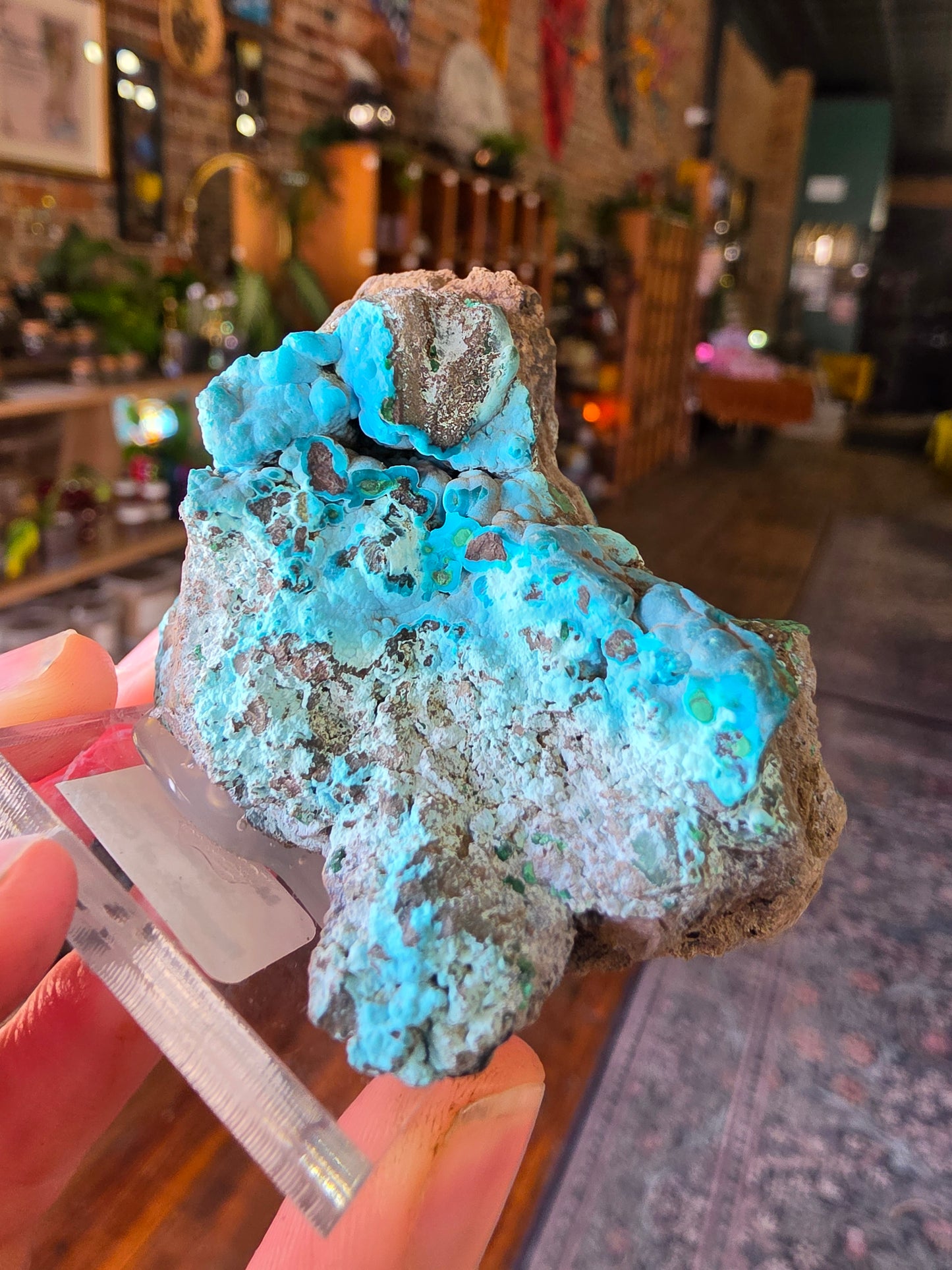 Chrysocolla and Malachite